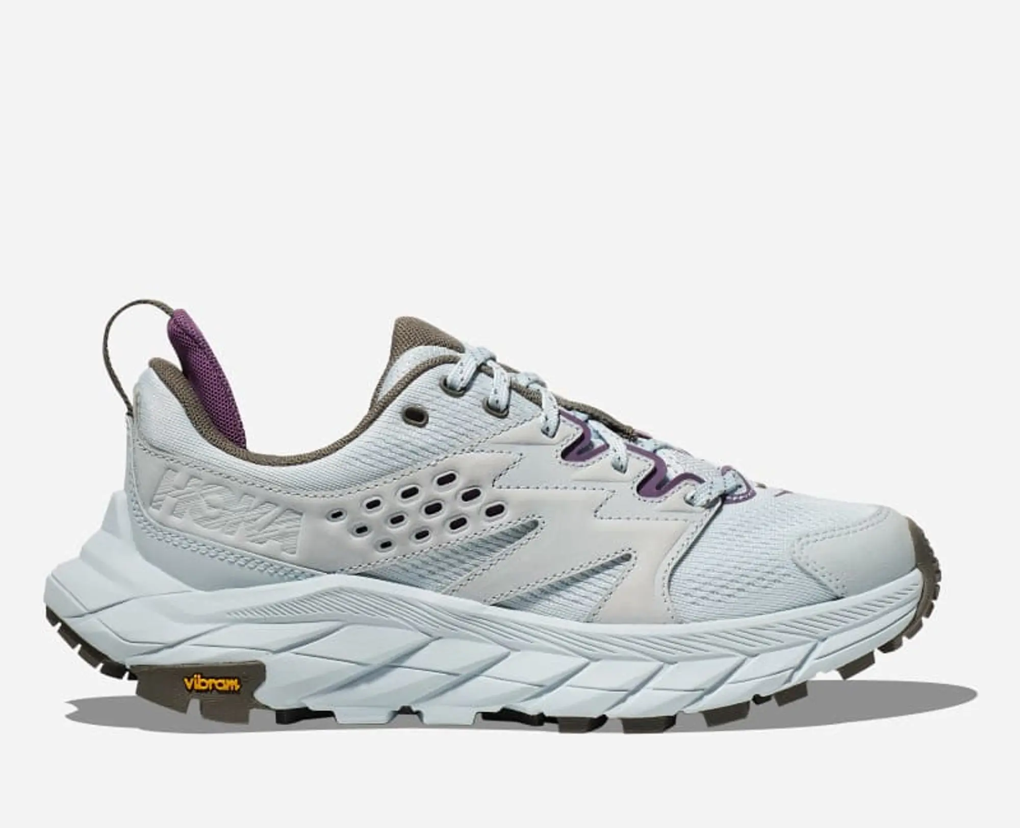 Hoka Women's Anacapa Breeze Low Hiking Shoes In Illusion/Slate