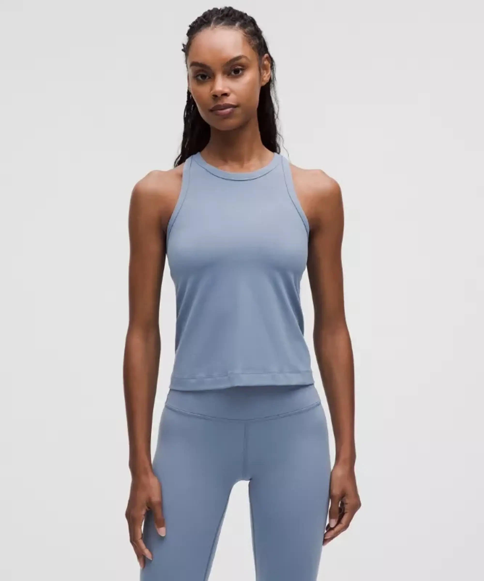 lululemon – Women's Align Waist-Length Racerback Tank Top – Color Blue – Size 0
