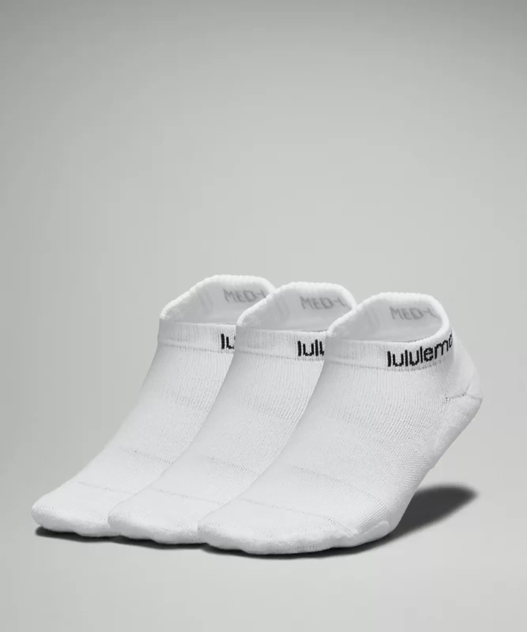 lululemon – Women's Daily Stride Comfort Low-Ankle Socks 3 Pack – Color White – Size L