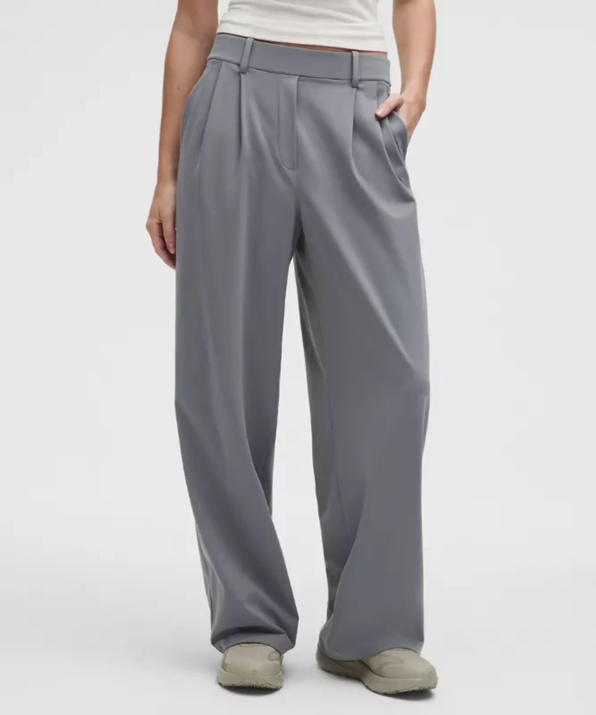 lululemon – Women's Daydrift High-Rise Trousers Regular – Color Grey – Size L