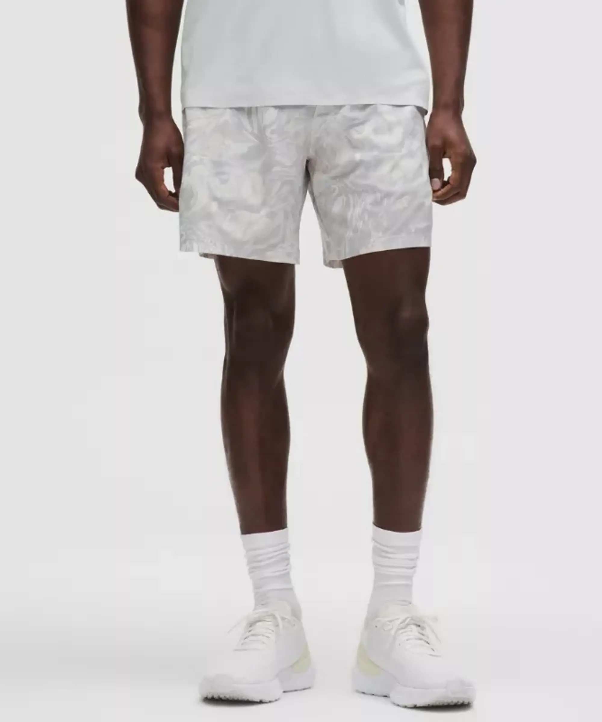 lululemon – Men's Pace Breaker Linerless Shorts – 7" – Color White – Size 3XL