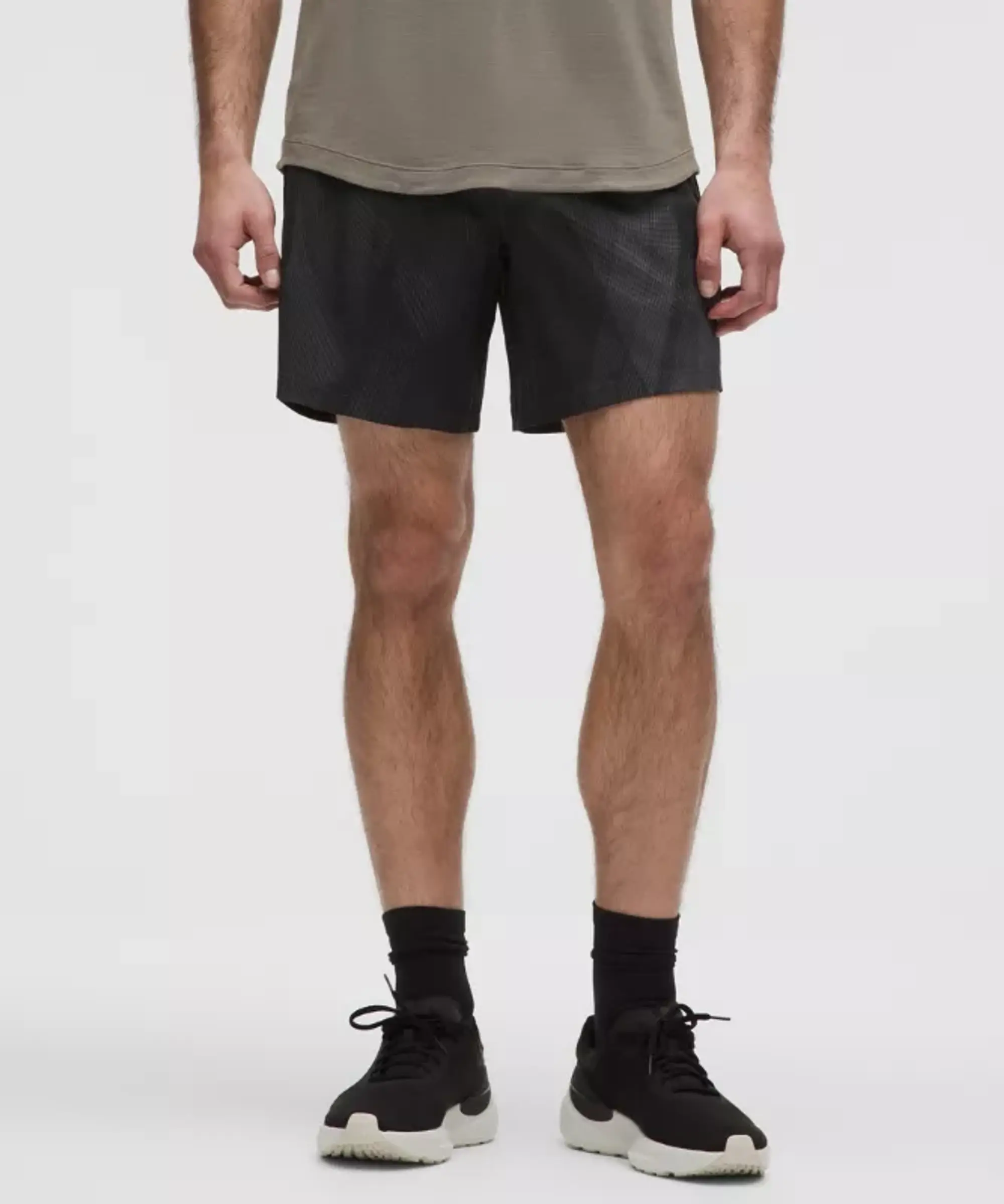 lululemon – Men's Pace Breaker Linerless Shorts – 7" – Color Black – Size 3XL