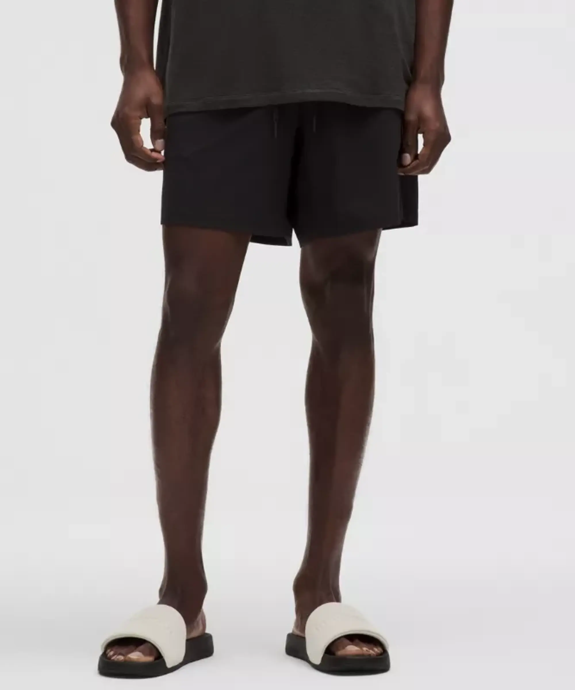 lululemon – Men's Balancer Woven Relaxed-Fit Shorts – 7" – Color Black – Size L