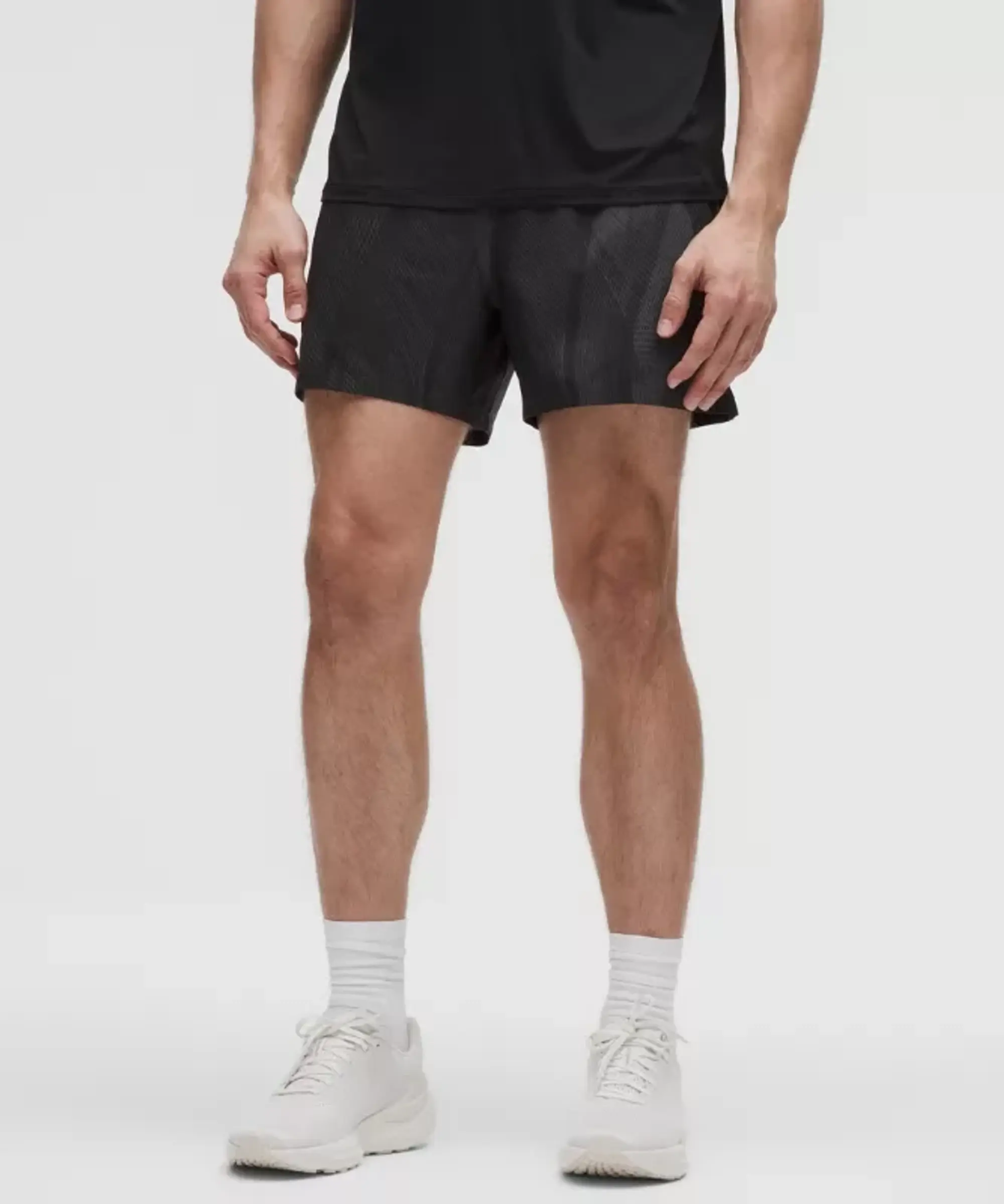 lululemon – Men's Pace Breaker Linerless Shorts – 5" – Color Black – Size L