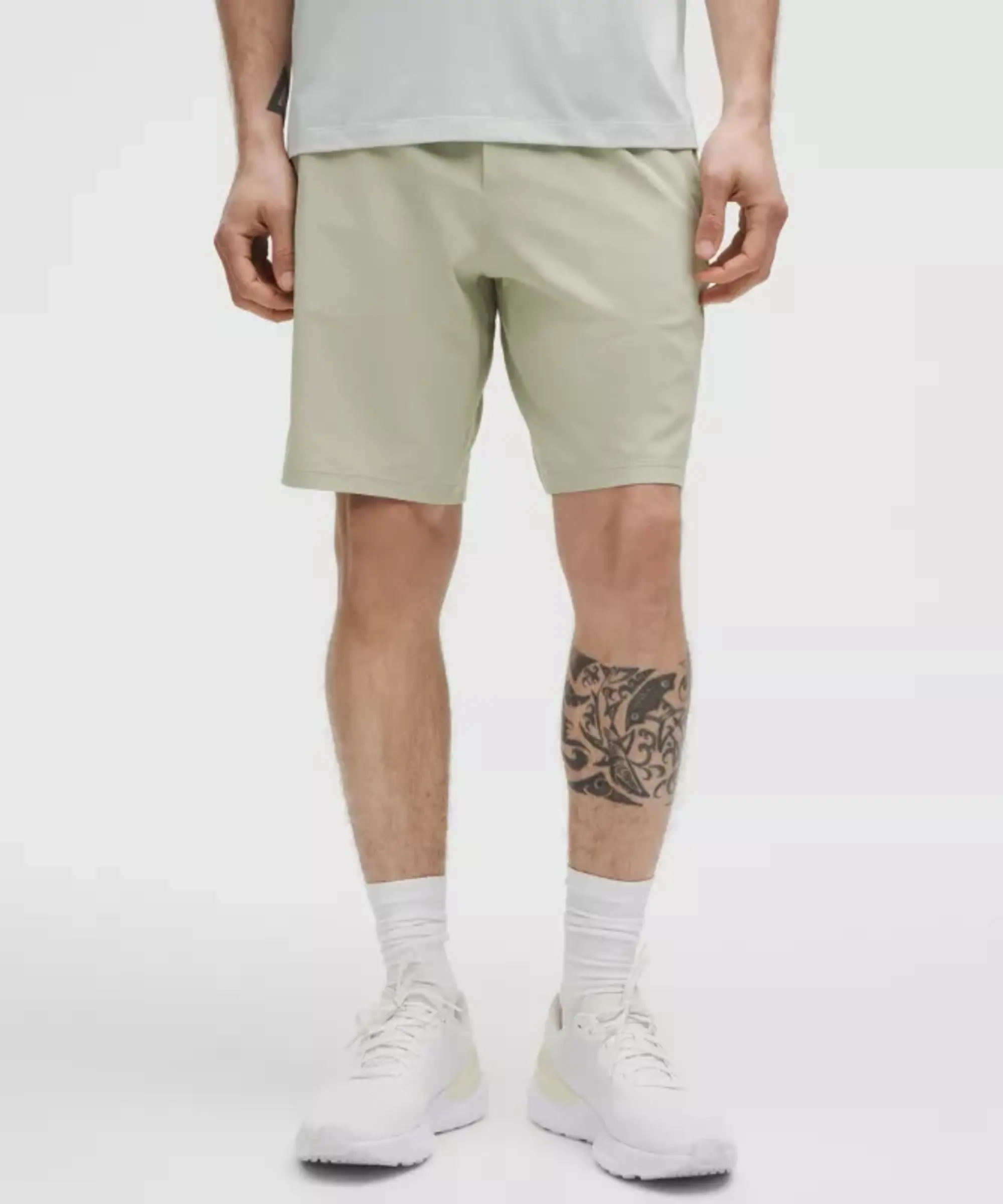 lululemon – Men's Pace Breaker Lined Shorts – 9" – Color Green/Pastel – Size L