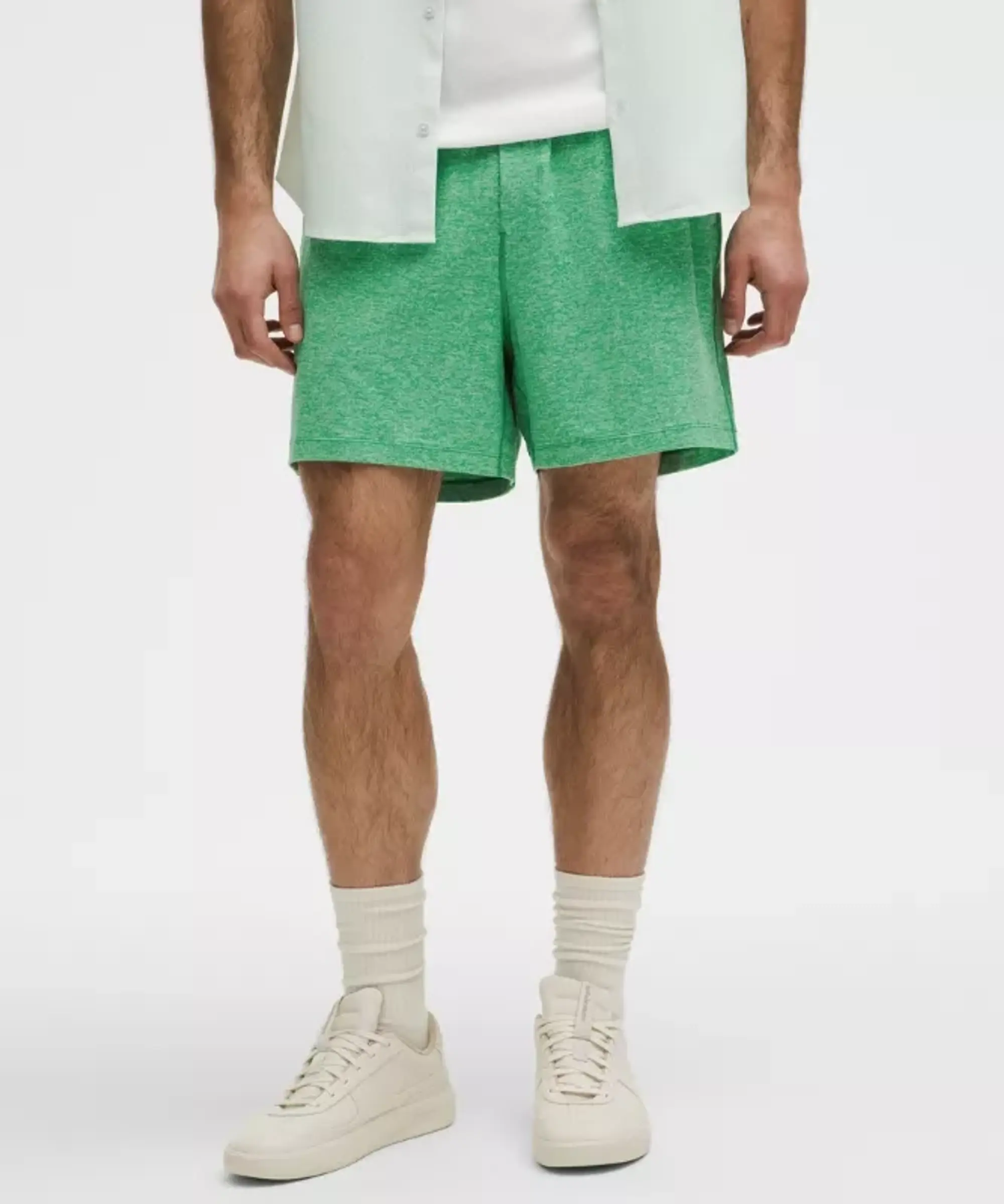 lululemon – Men's Soft Jersey Shorts – 5" – Color Green – Size L
