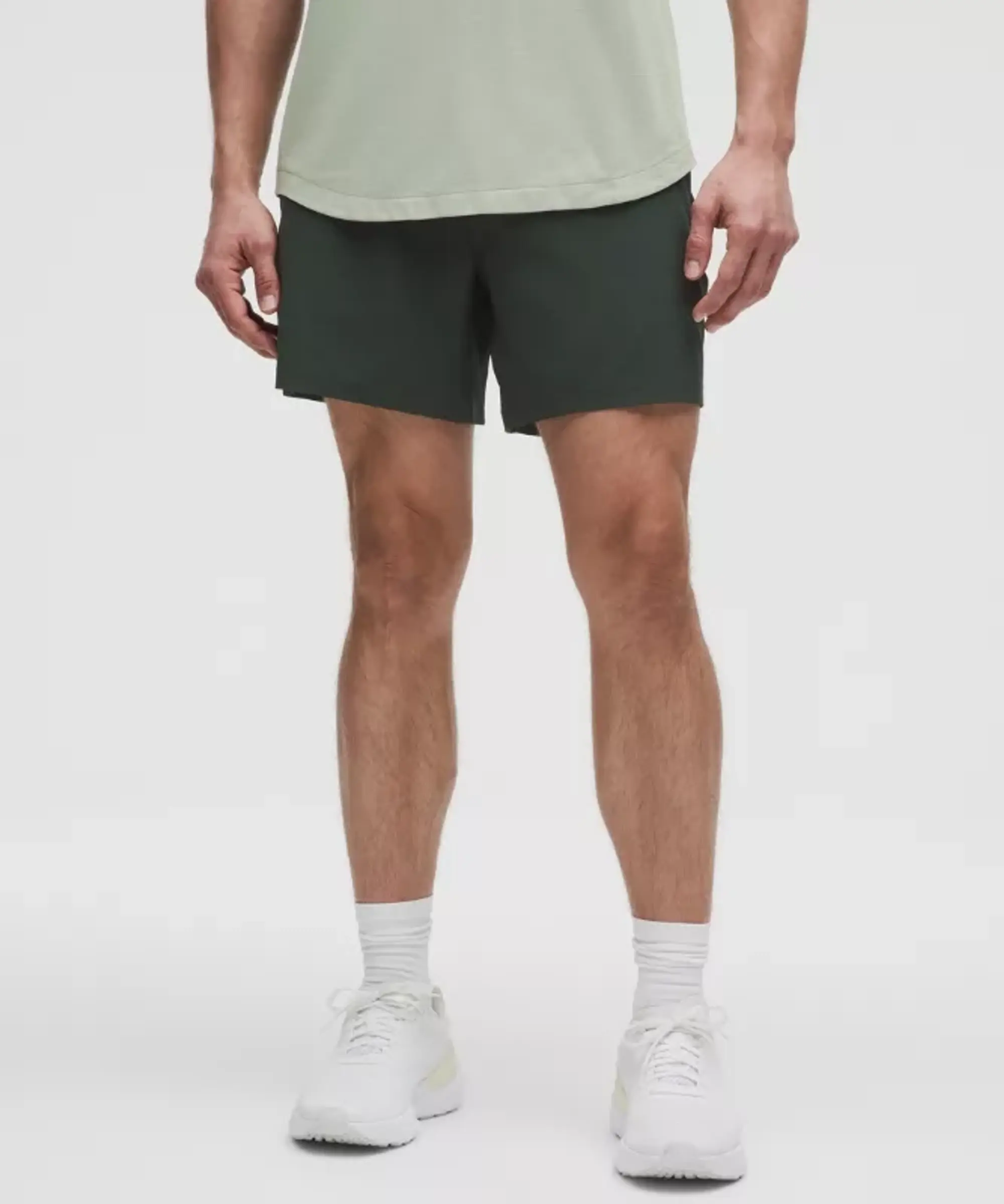 lululemon – Men's Pace Breaker Lined Shorts – 7" – Color Green – Size 3XL