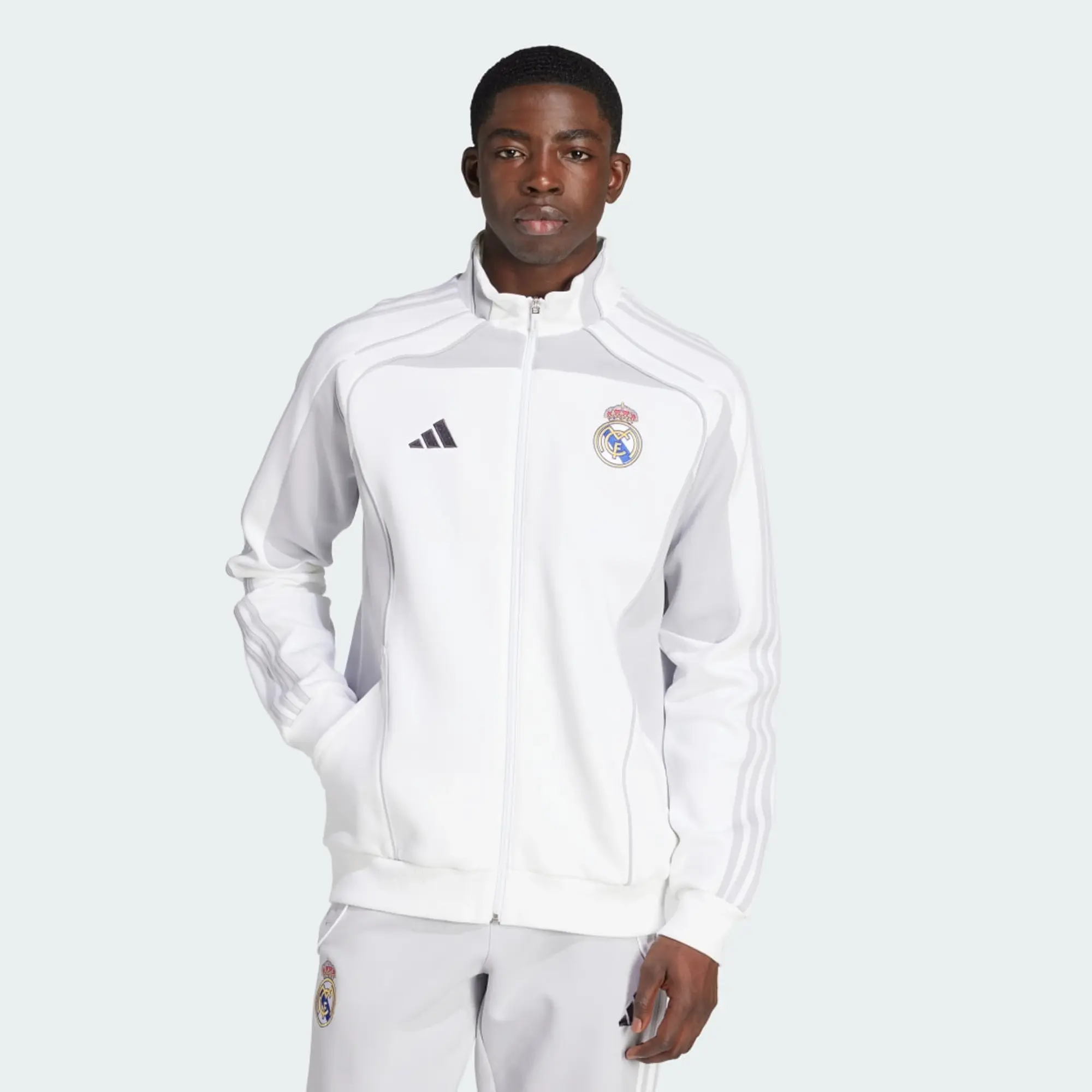 Real Madrid adidas Urban Purist Track Top - White