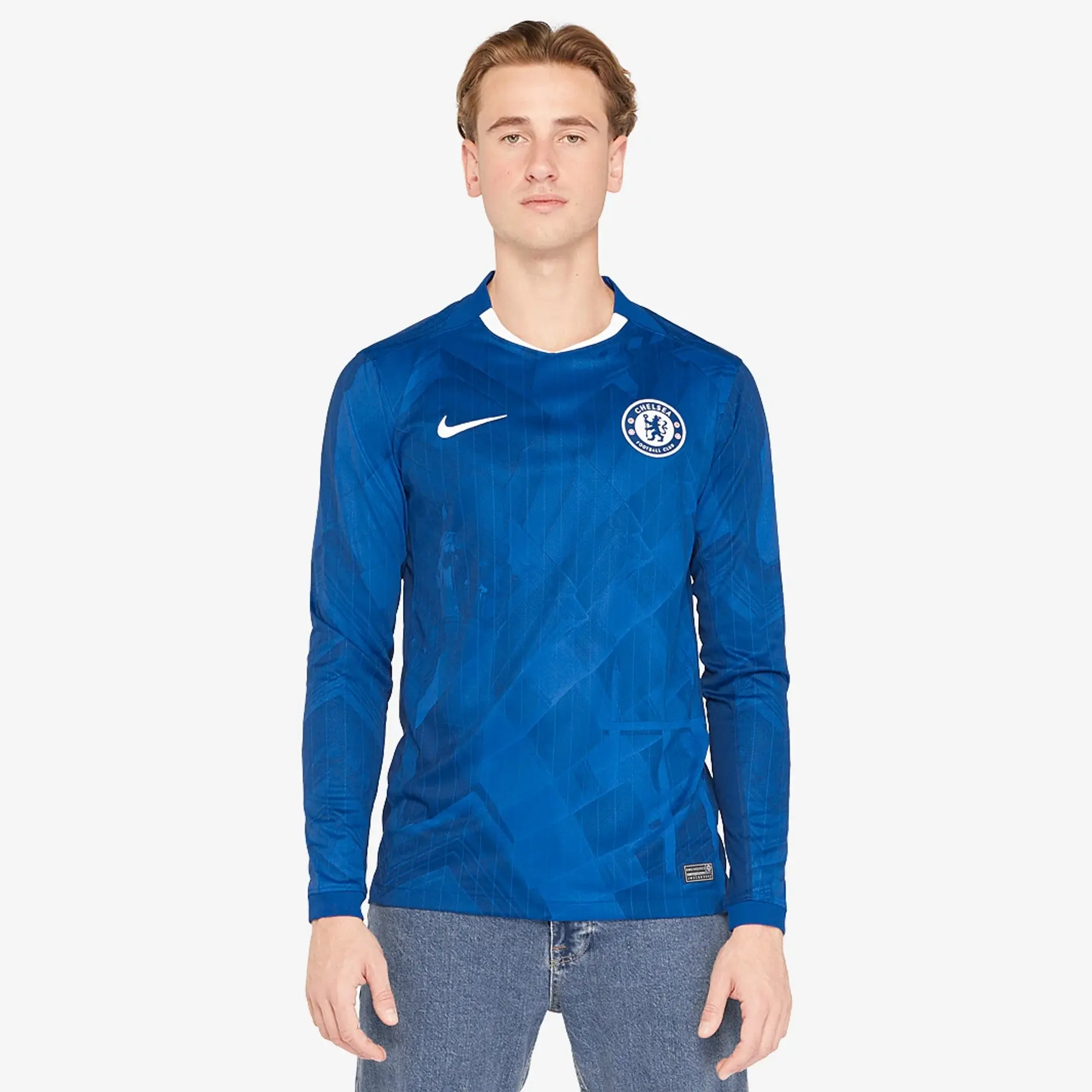 Nike Chelsea 25 26 Dri FIT Stadium LS Home Shirt