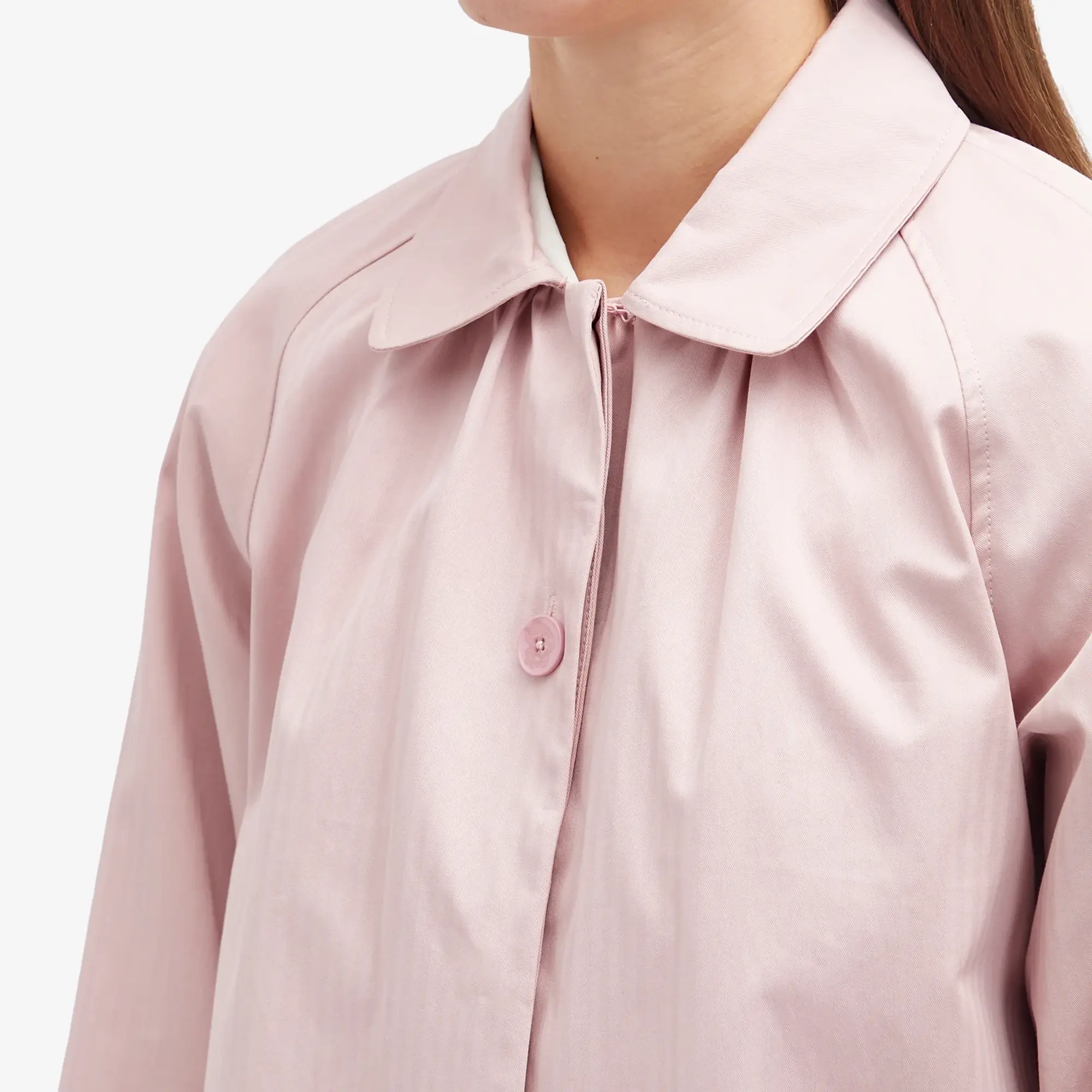 Peachy Den Women's Cheri Mac Coat Rose