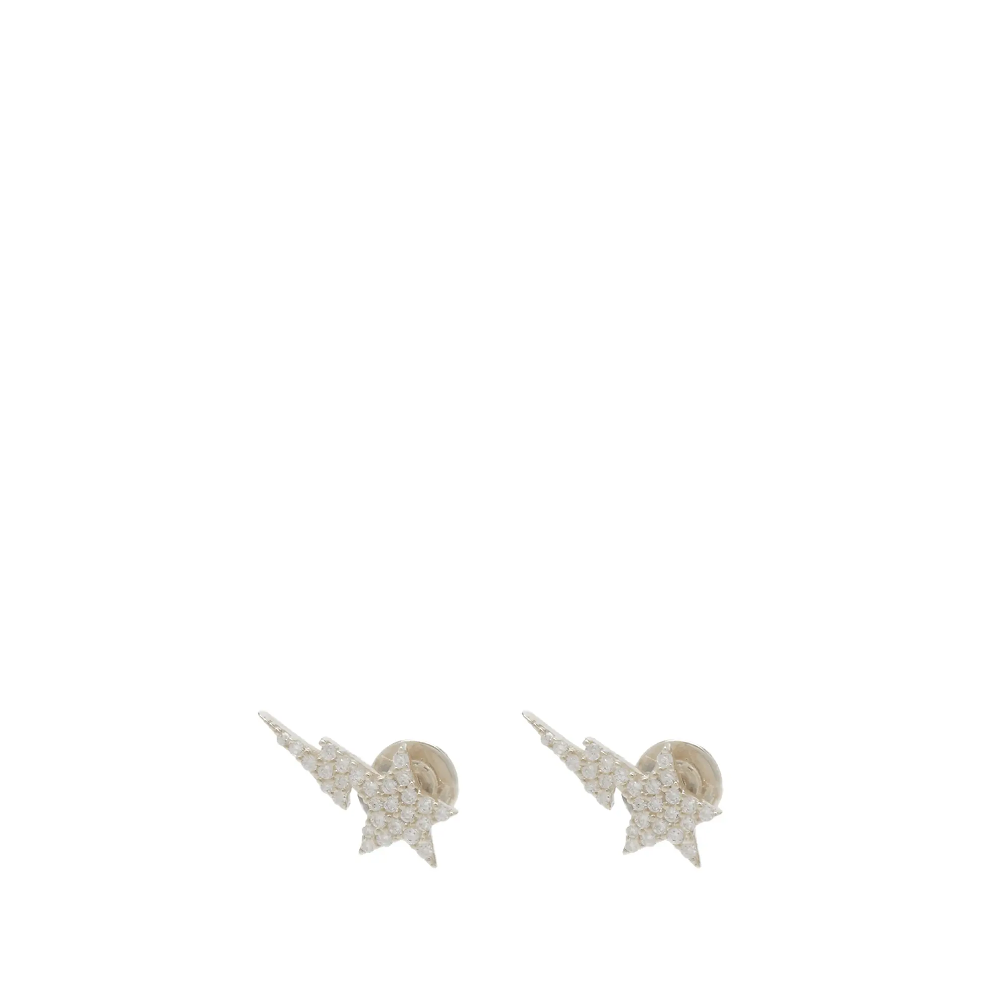 A Bathing Ape Women's Sta Earrings Silver