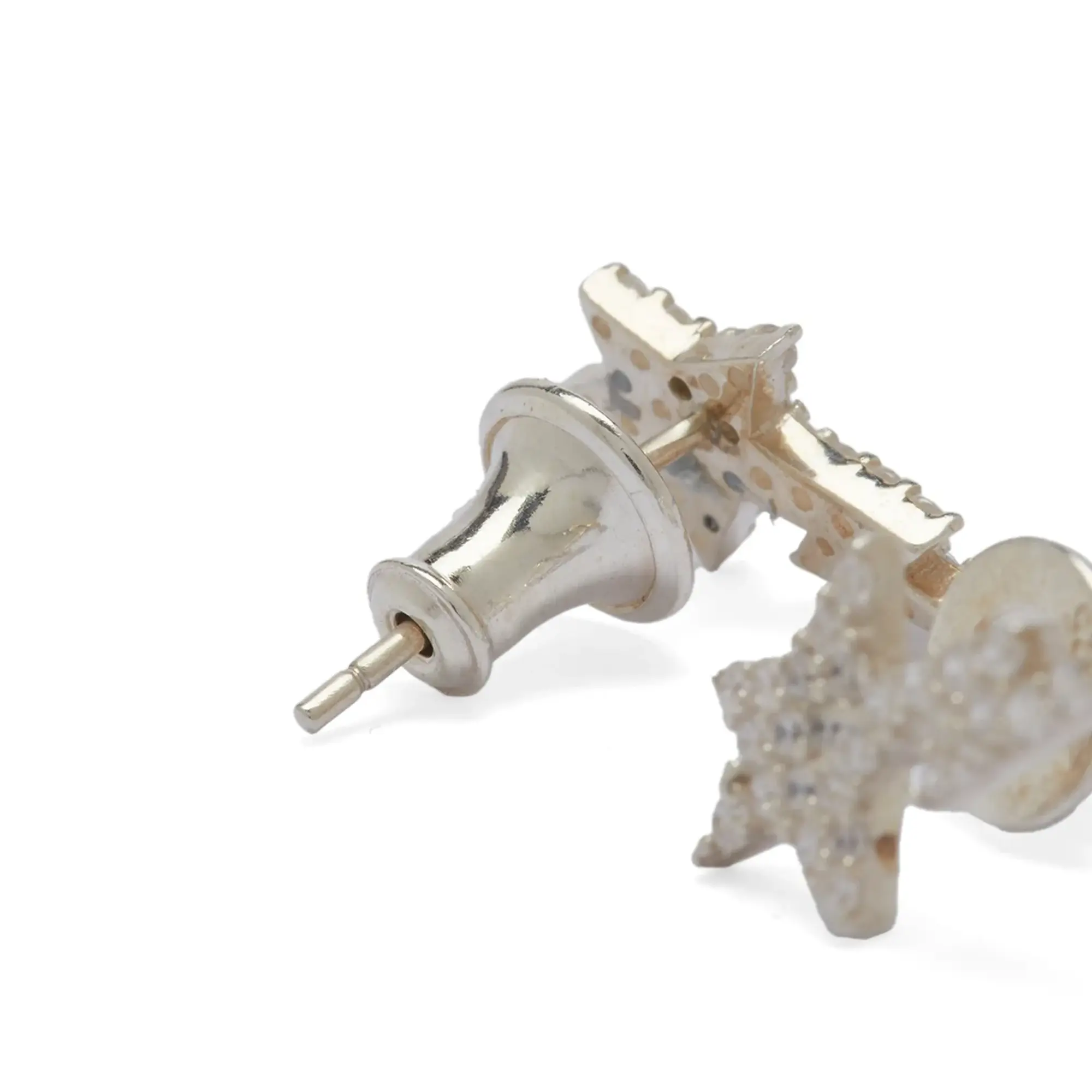 A Bathing Ape Women's Sta Earrings Silver
