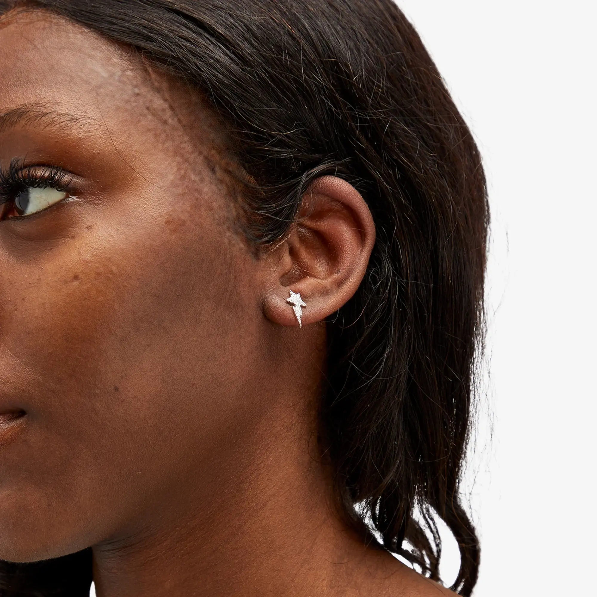 A Bathing Ape Women's Sta Earrings Silver