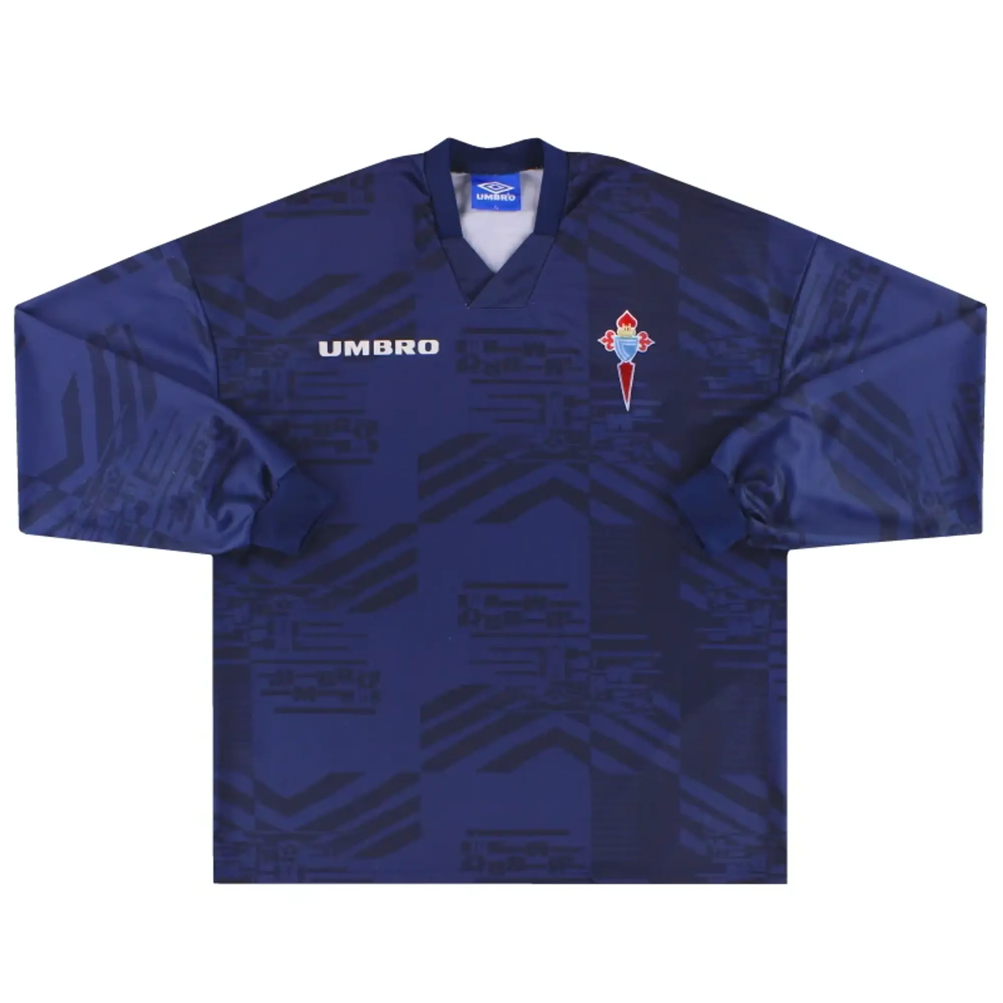 1998-99 Celta Vigo Umbro Training Top L/S XL - Other Spanish Clubs / Excellent / XL