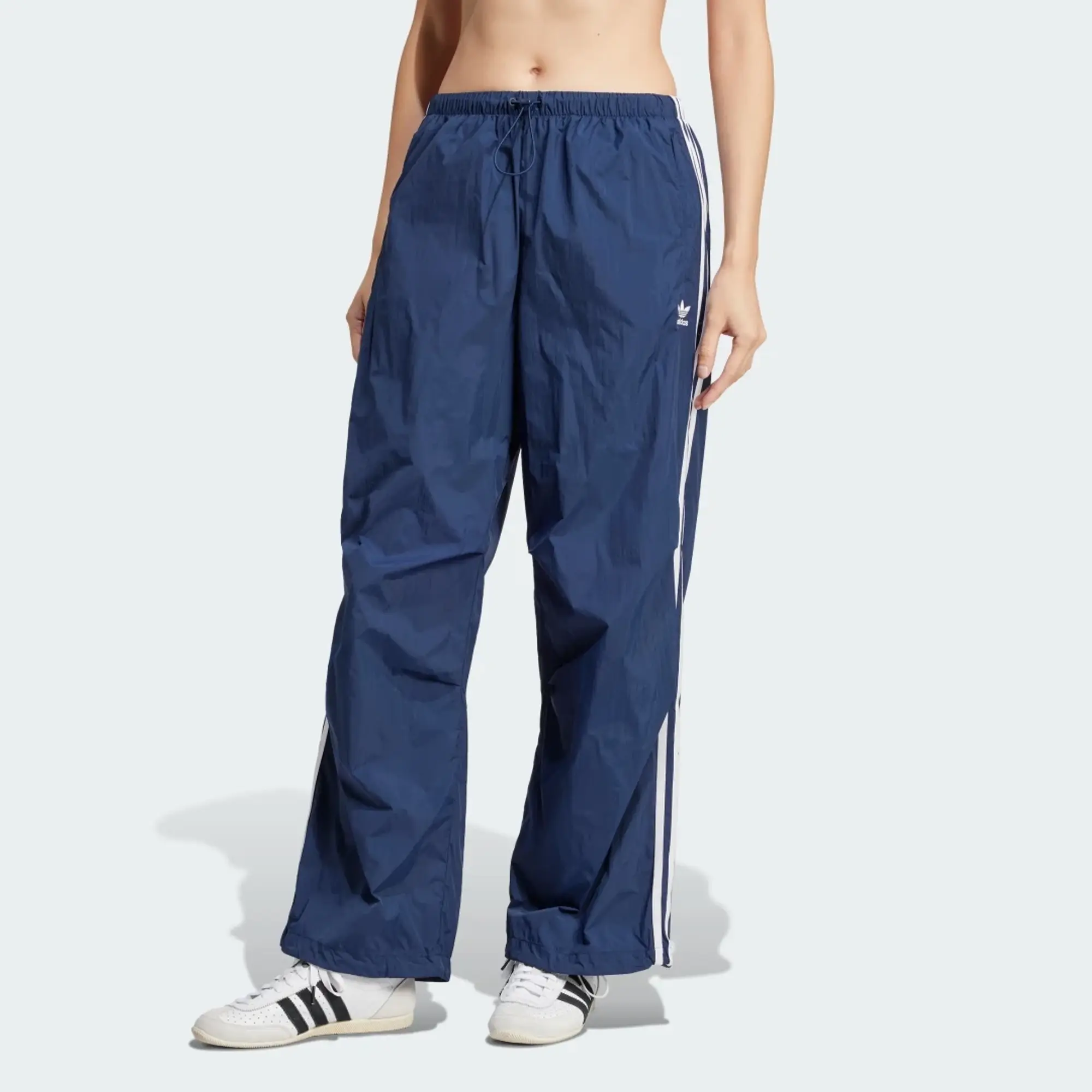 adidas 3-Stripes Woven Parachute Tracksuit Bottoms