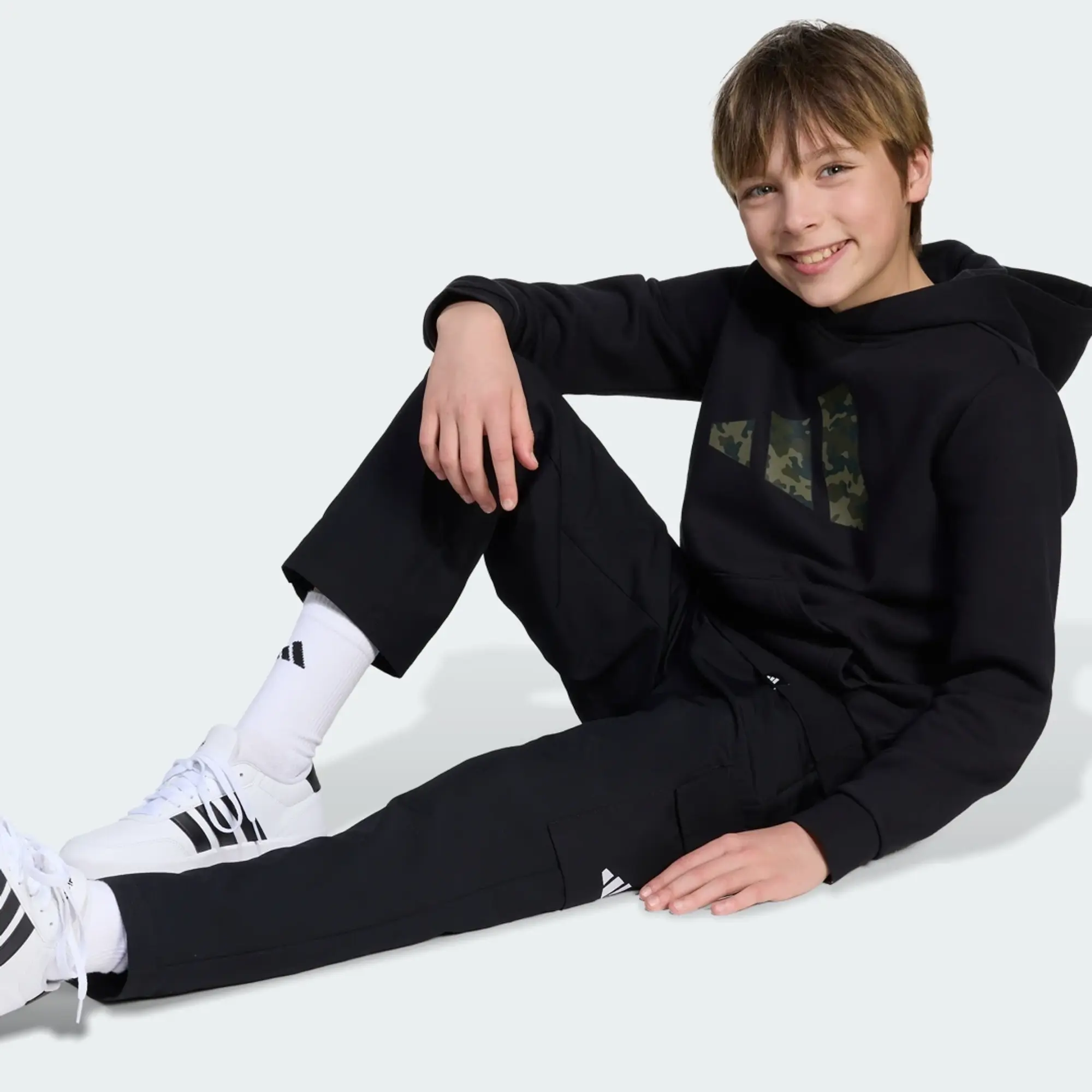 adidas Camo Graphic Hoodie Kids