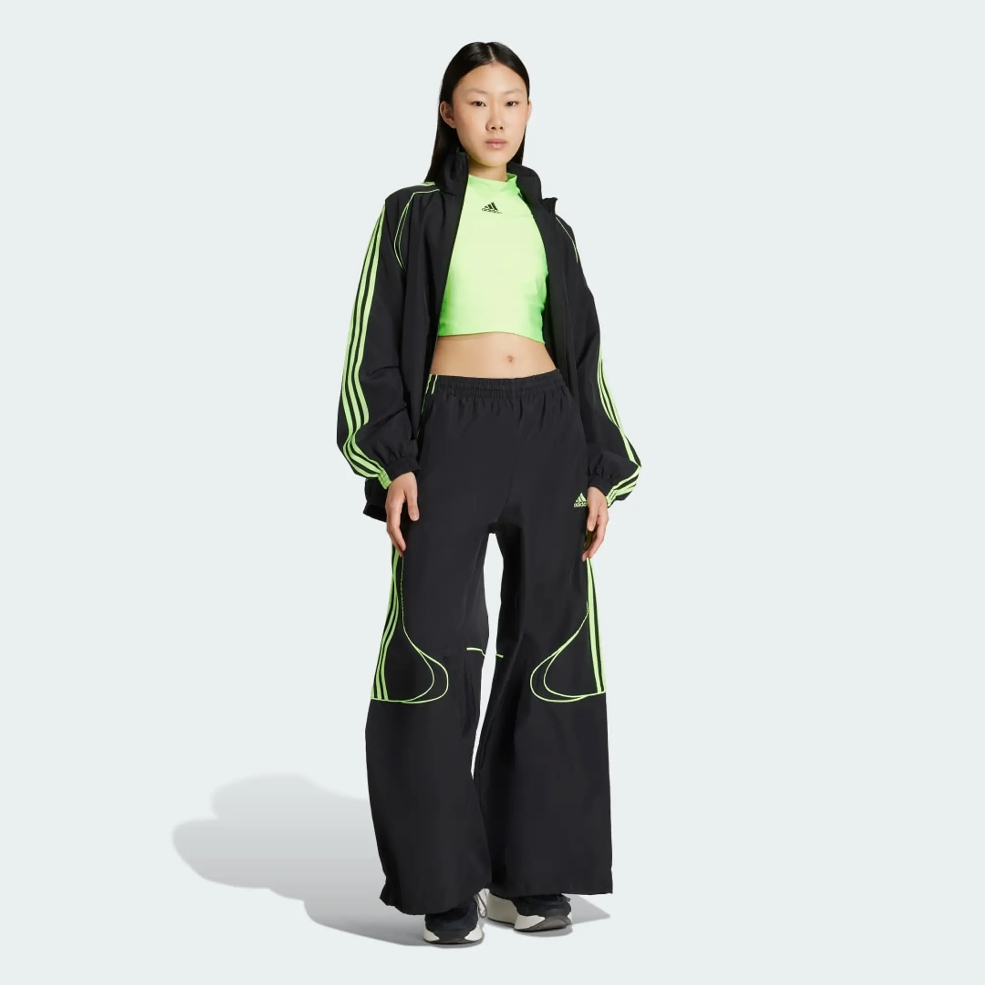 adidas Teamgeist Adicolor Oversized Woven Track Pant