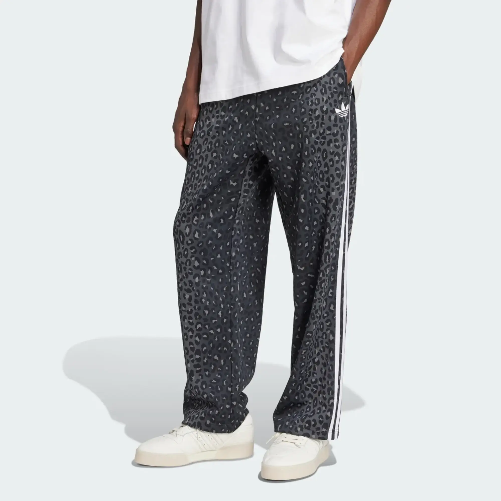 adidas Firebird Loose Leopard Track Pants