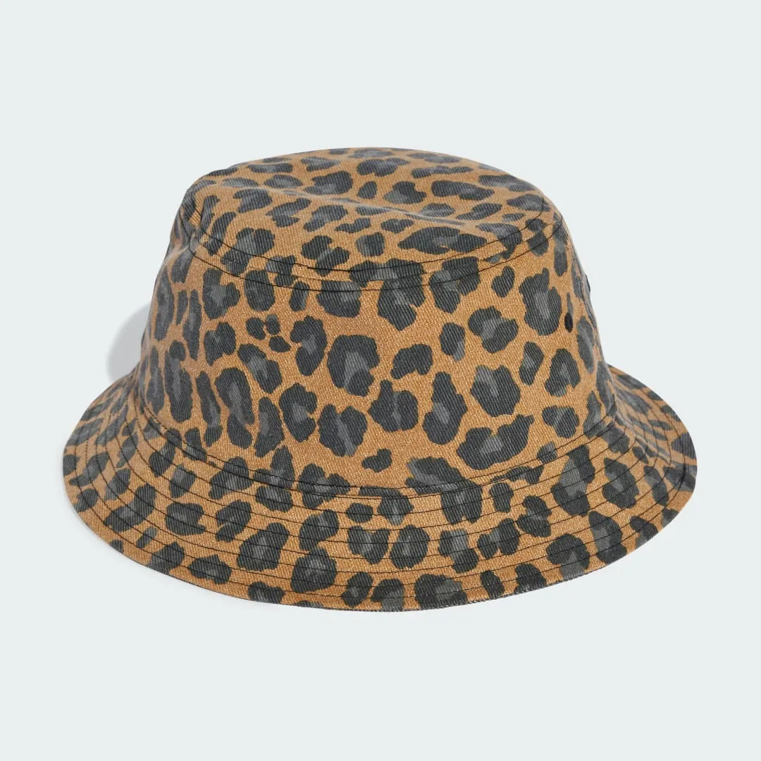 adidas Leopard Bucket Hat | JX0603 | FOOTY.COM