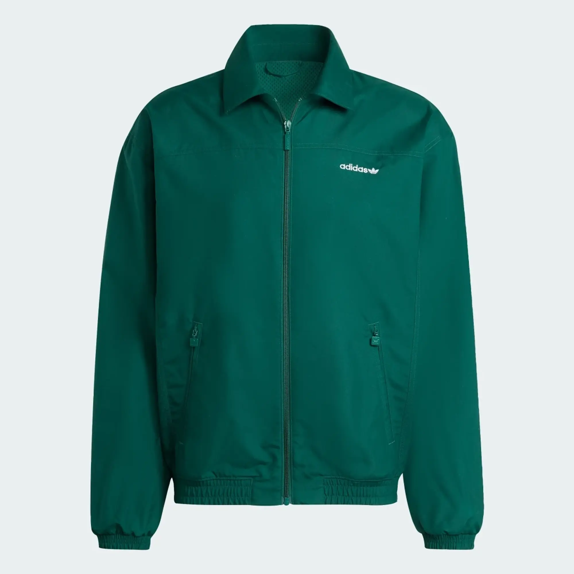 adidas Brushed Woven Track Top