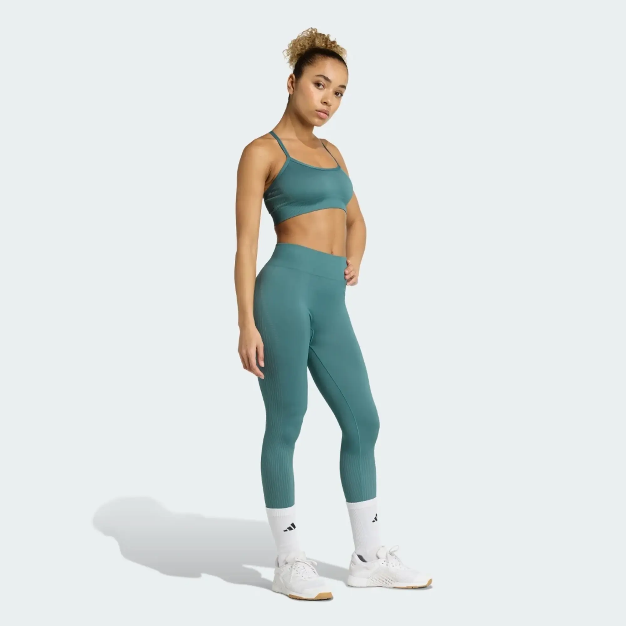 adidas Workout Essentials Full-Length Knit Leggings