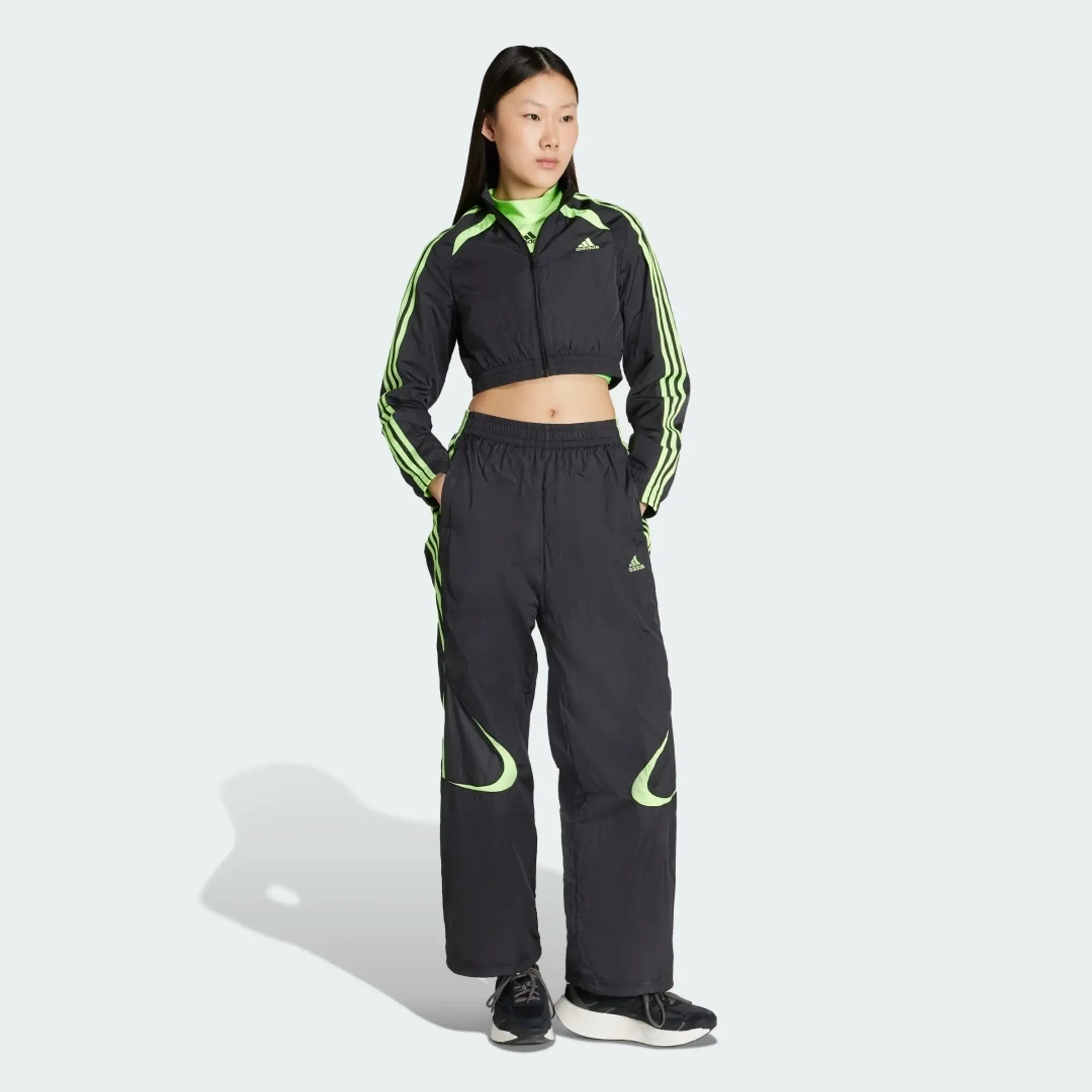 adidas Teamgeist Adicolor Cropped Track Top