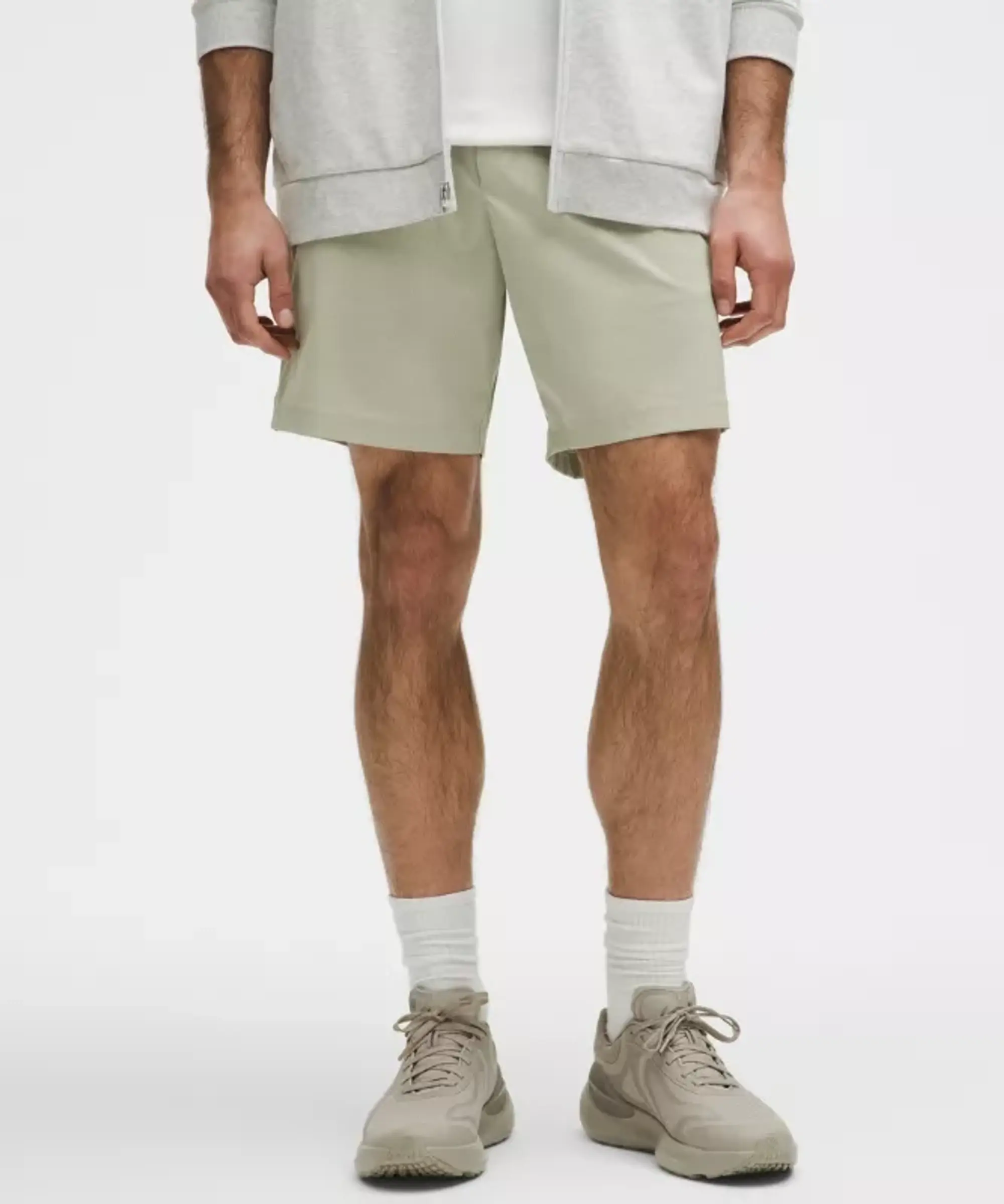 lululemon – Men's ABC Pull-On Shorts – 7" – Color Green/Pastel – Size L