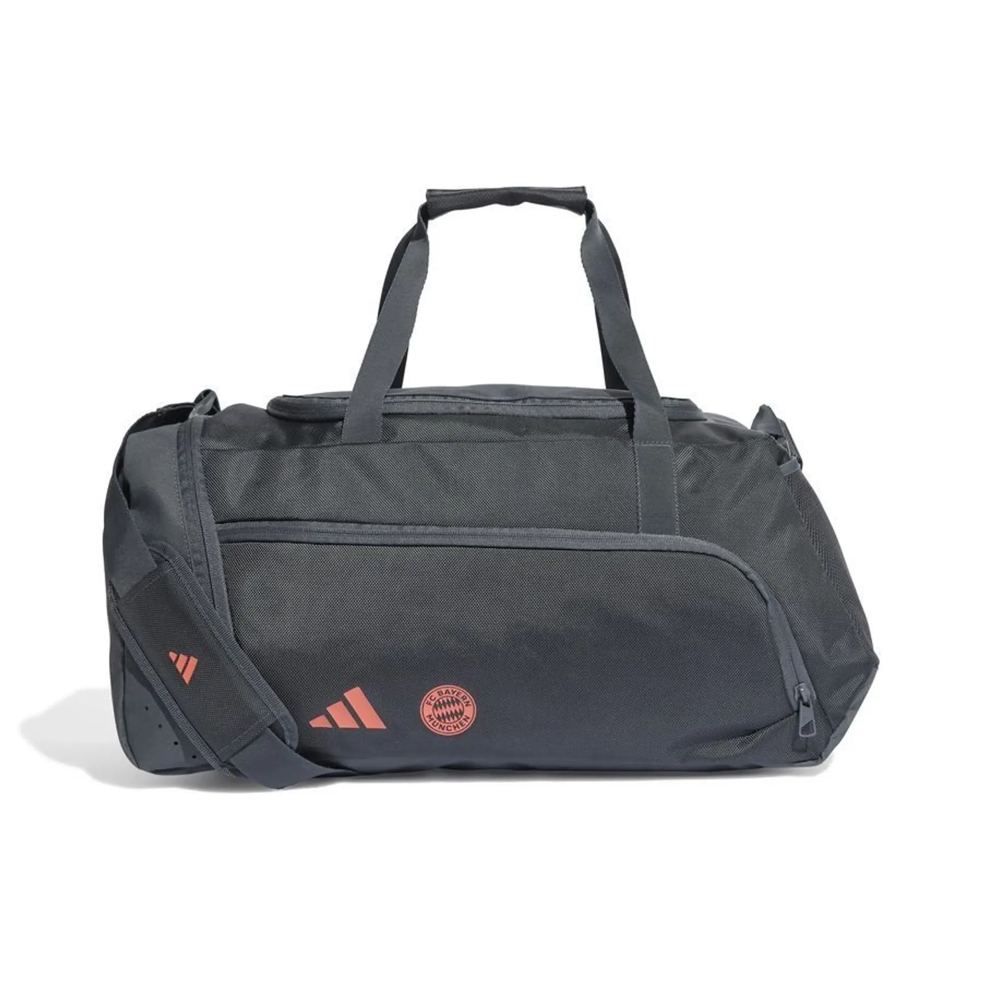 Bayern München Sports Bag Duffel - Bold Onix/Easy Coral - ['Grey']