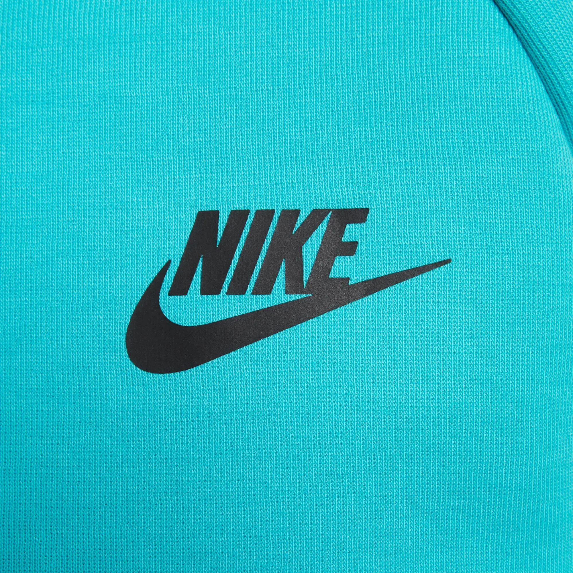 Nike Sportswear Tech Fleece Older Kids' Full-Zip Hoodie - Green - Cotton/Polyester