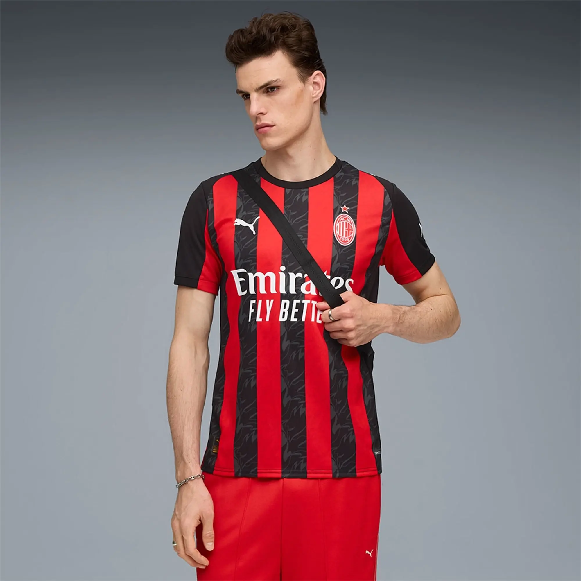 PUMA AC Milan 25/26 Home Jersey Men, For All Time Red/Black