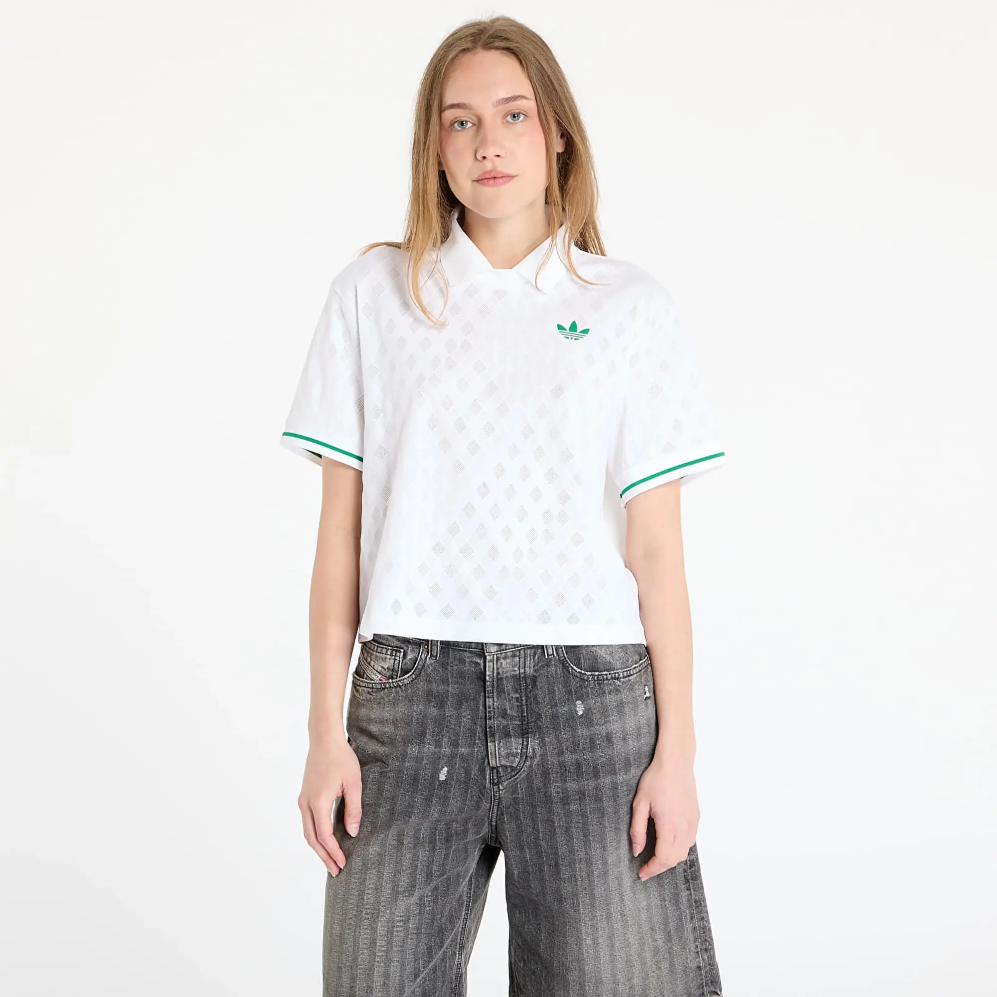 T-Shirt Adidas Tennis Climacool Polo Pro White Xs
