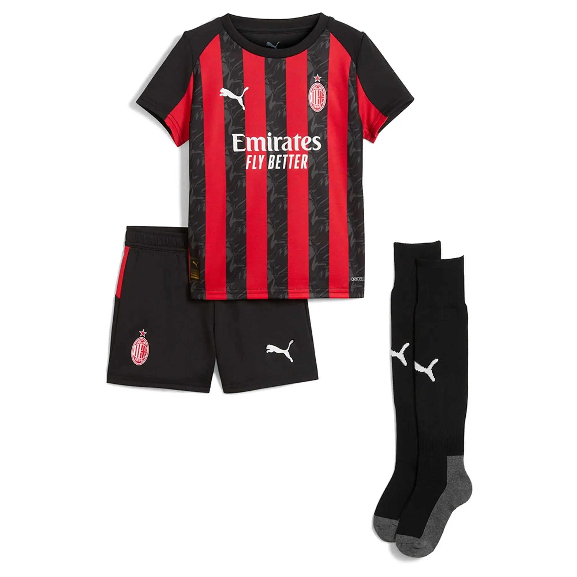 PUMA AC Milan 25/26 Home Minikit Kids, For All Time Red/Black