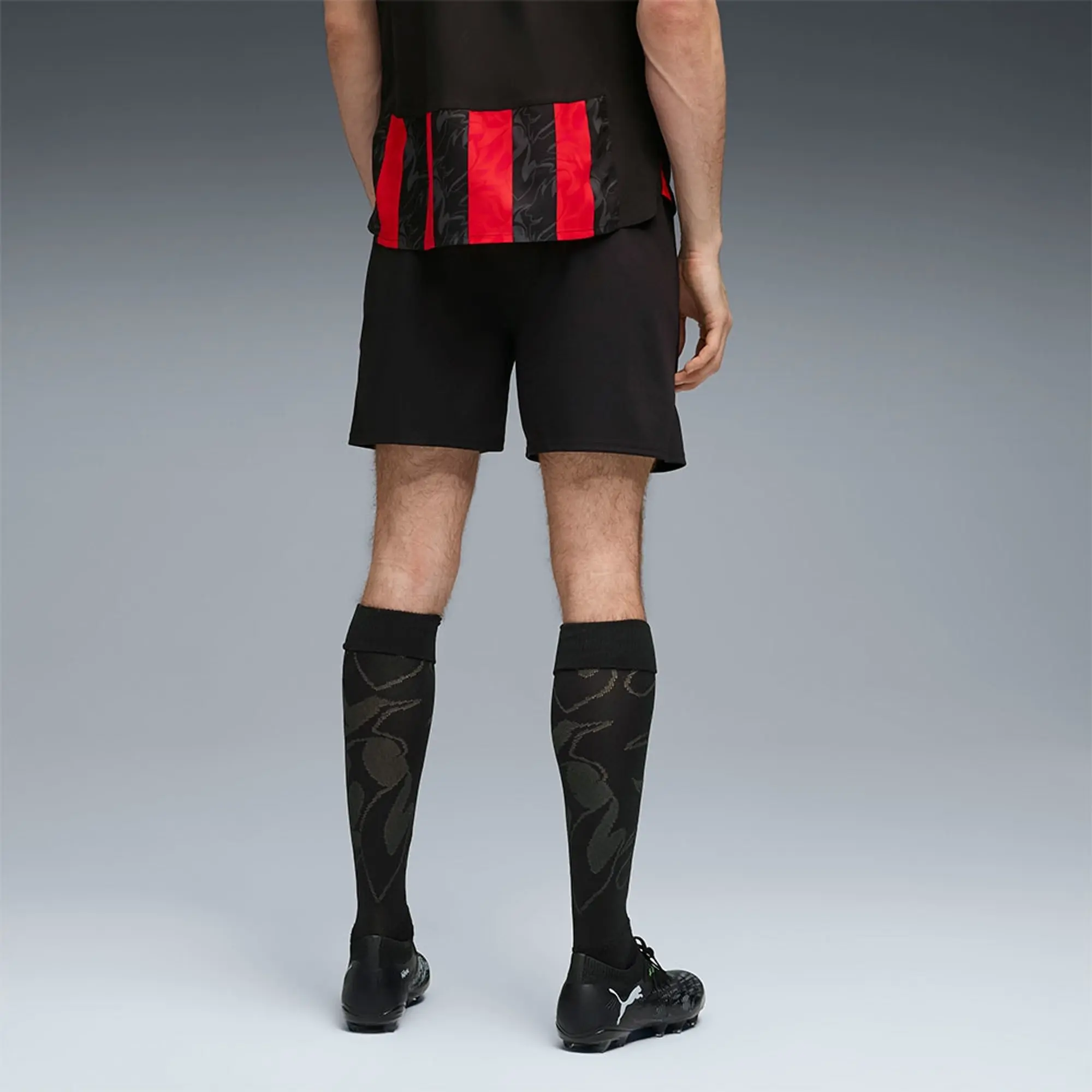 PUMA AC Milan 25/26 Shorts Men, Black/For All Time Red