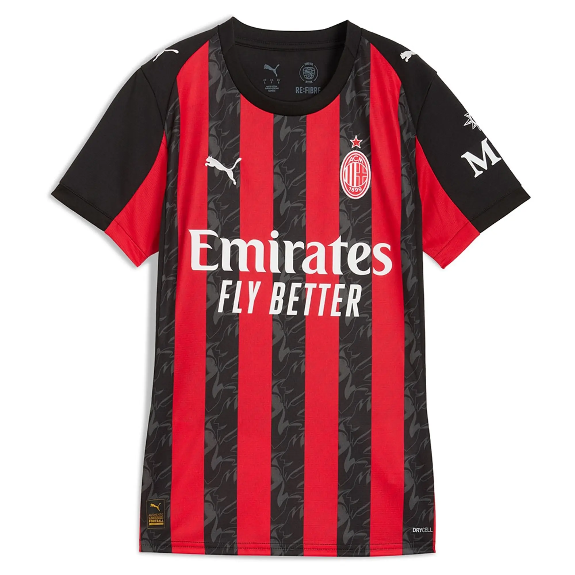 PUMA AC Milan 25/26 Home Jersey Women, For All Time Red/Black