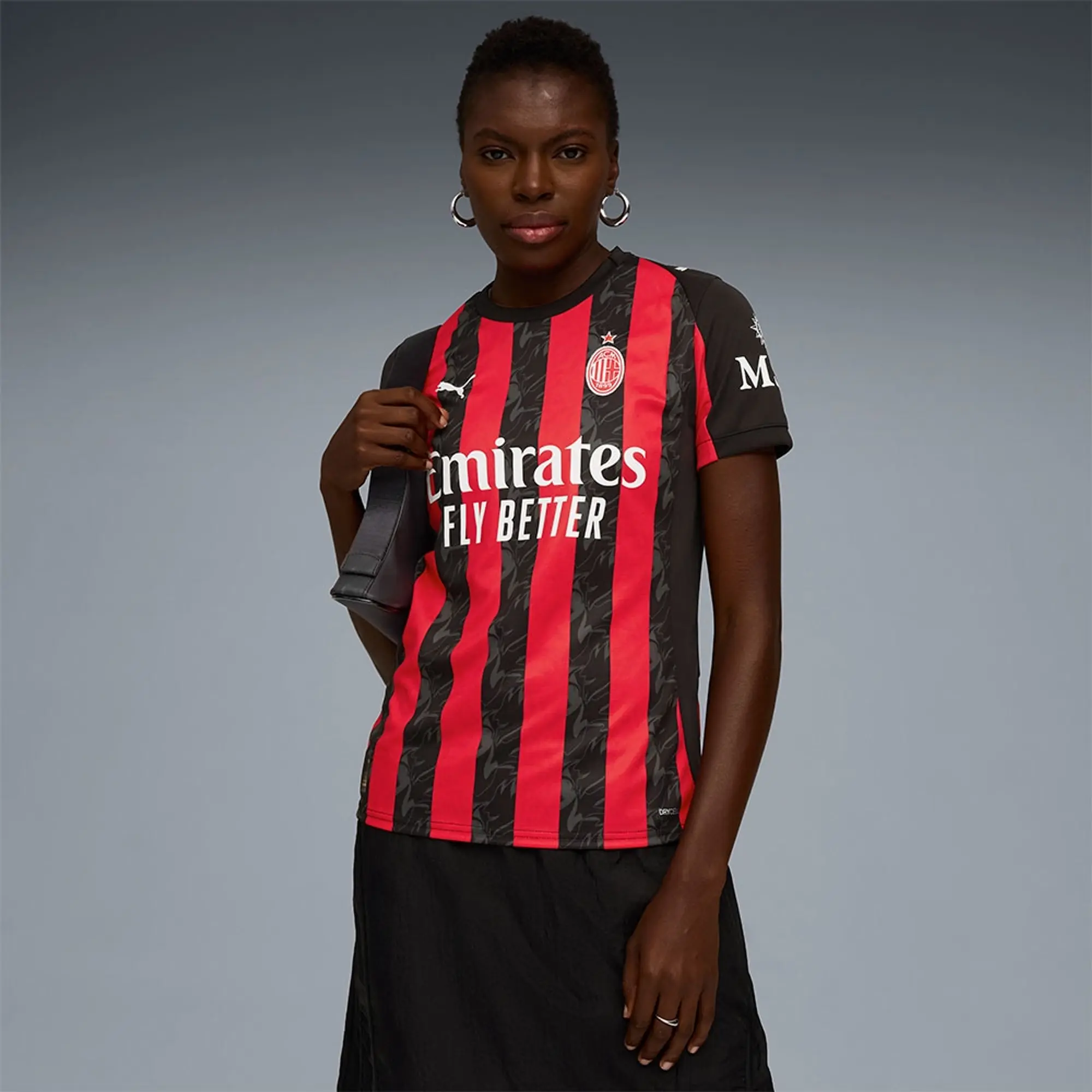 PUMA AC Milan 25/26 Home Jersey Women, For All Time Red/Black