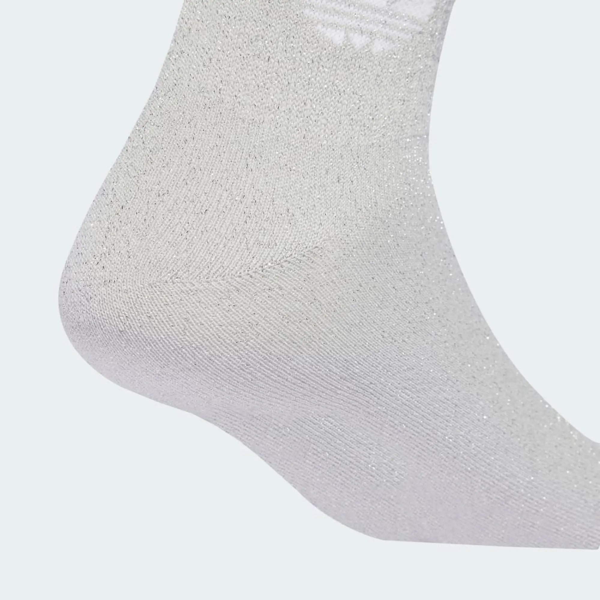 adidas 3-Stripes Glitter Crew Socks 2 Pairs