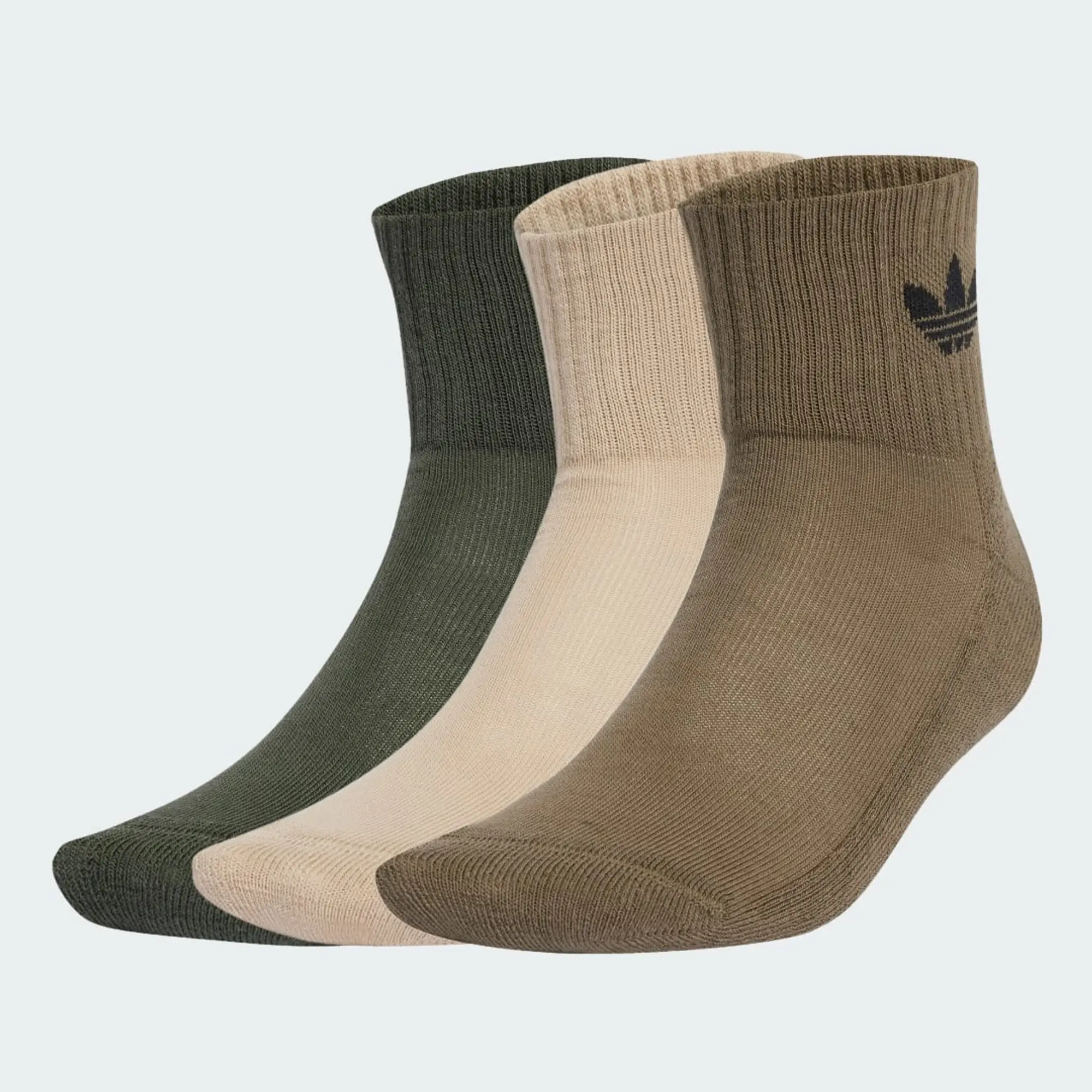 adidas Mid Crew Socks 3 Pairs