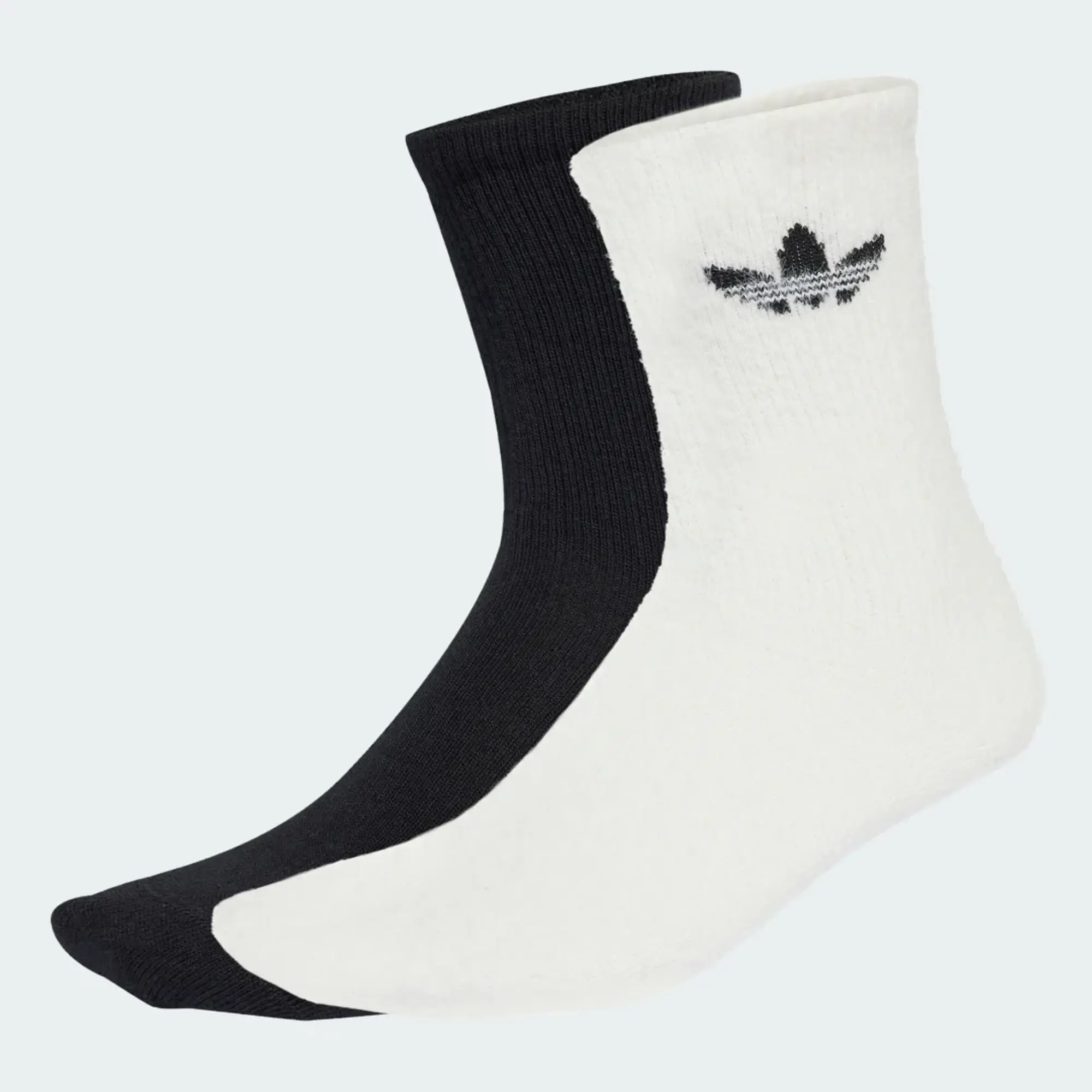adidas Fluffy Crew Sock 2 Pairs