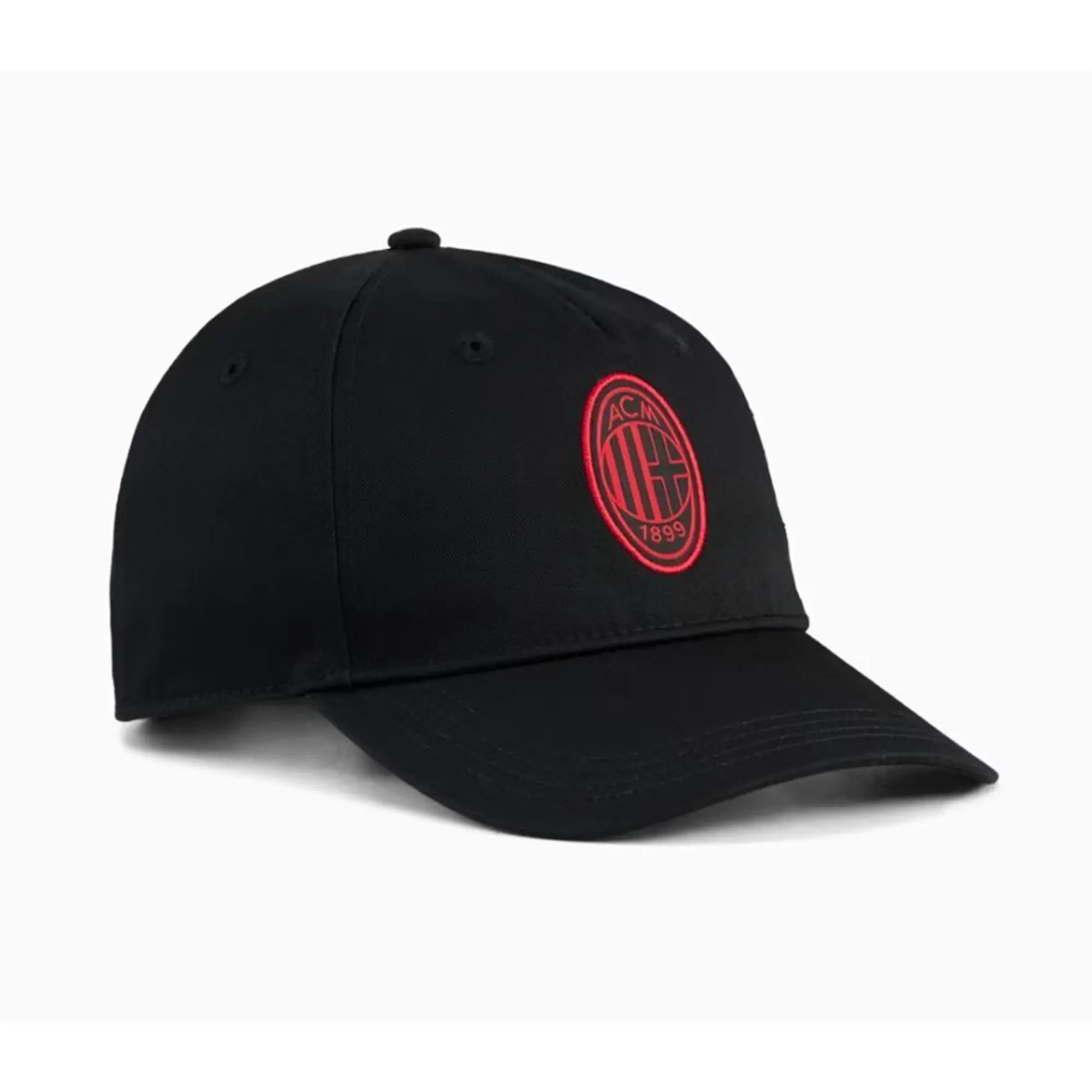 PUMA AC Milan Essentials Cap Unisex, Black/For All Time Red