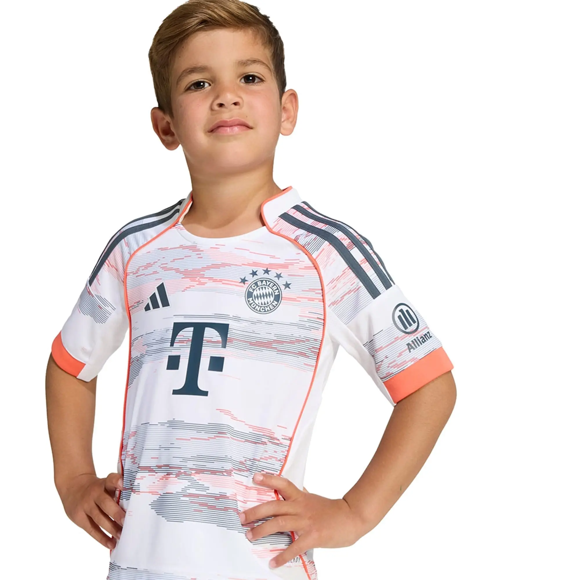 Adidas Fc Bayern 25/26 Mini Away Junior Set