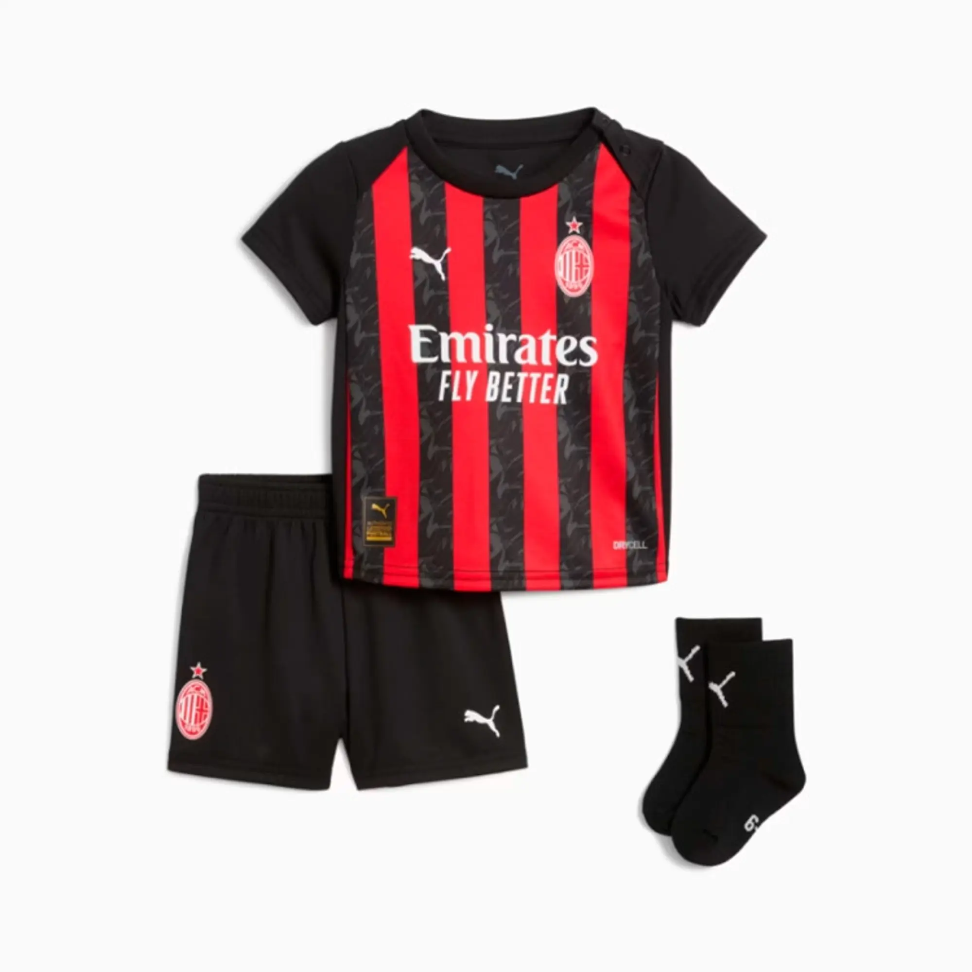 PUMA AC Milan 25/26 Home Babykit Toddler, For All Time Red/Black, size 1-2 Youth