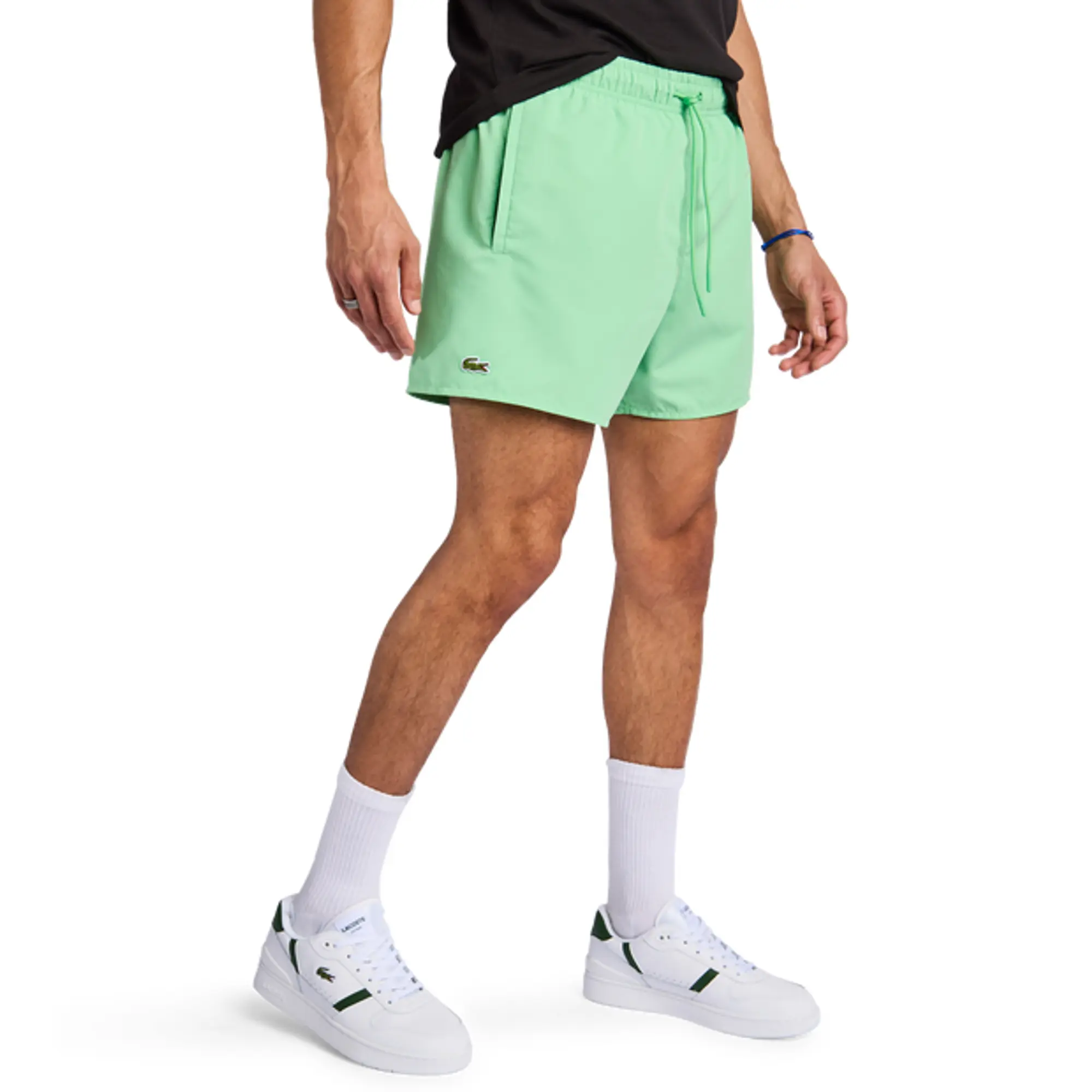 Lacoste Diamond Weave Men Shorts - Green