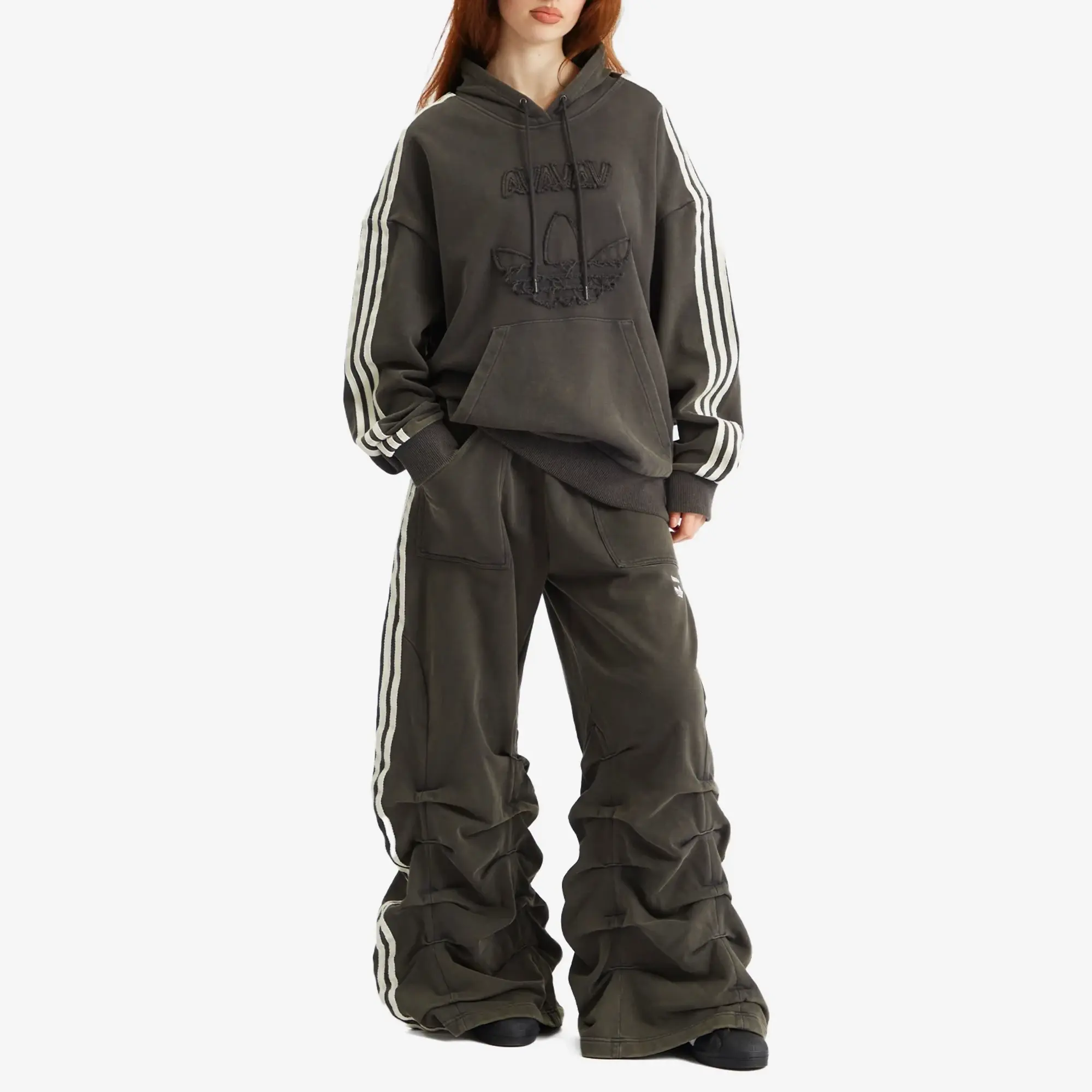 adidas Originals Adidas Women's by Avavav Hoodie Carbon