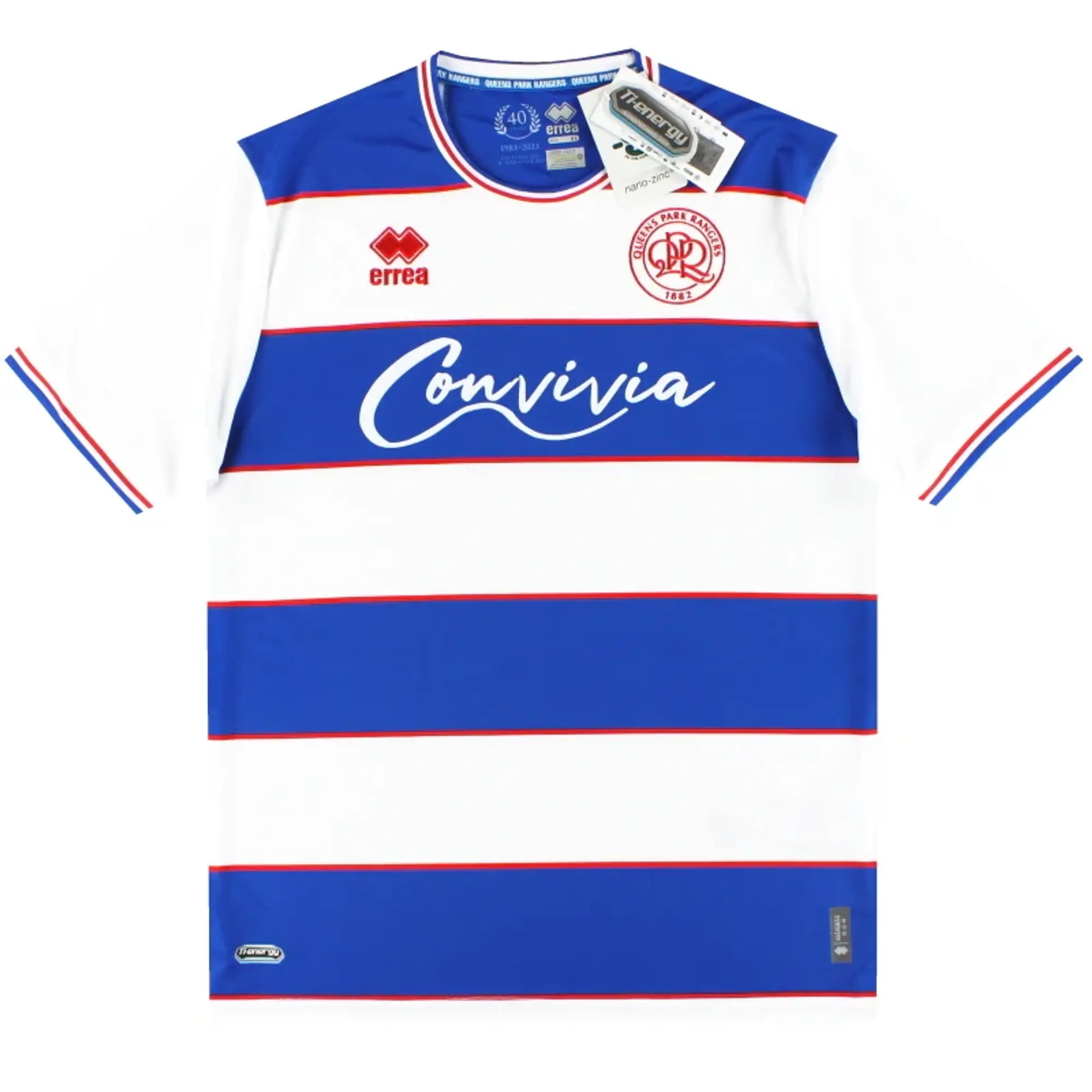 2023-24 QPR Errea Home Shirt *w/tags* - QPR / w/tags / Small