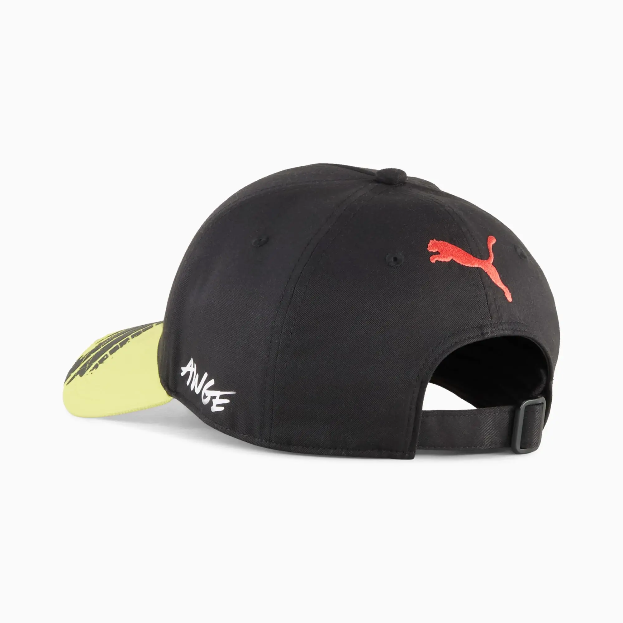A$Ap Rocky x PUMA Awge Cap, Black/Lime Sheen, size Large