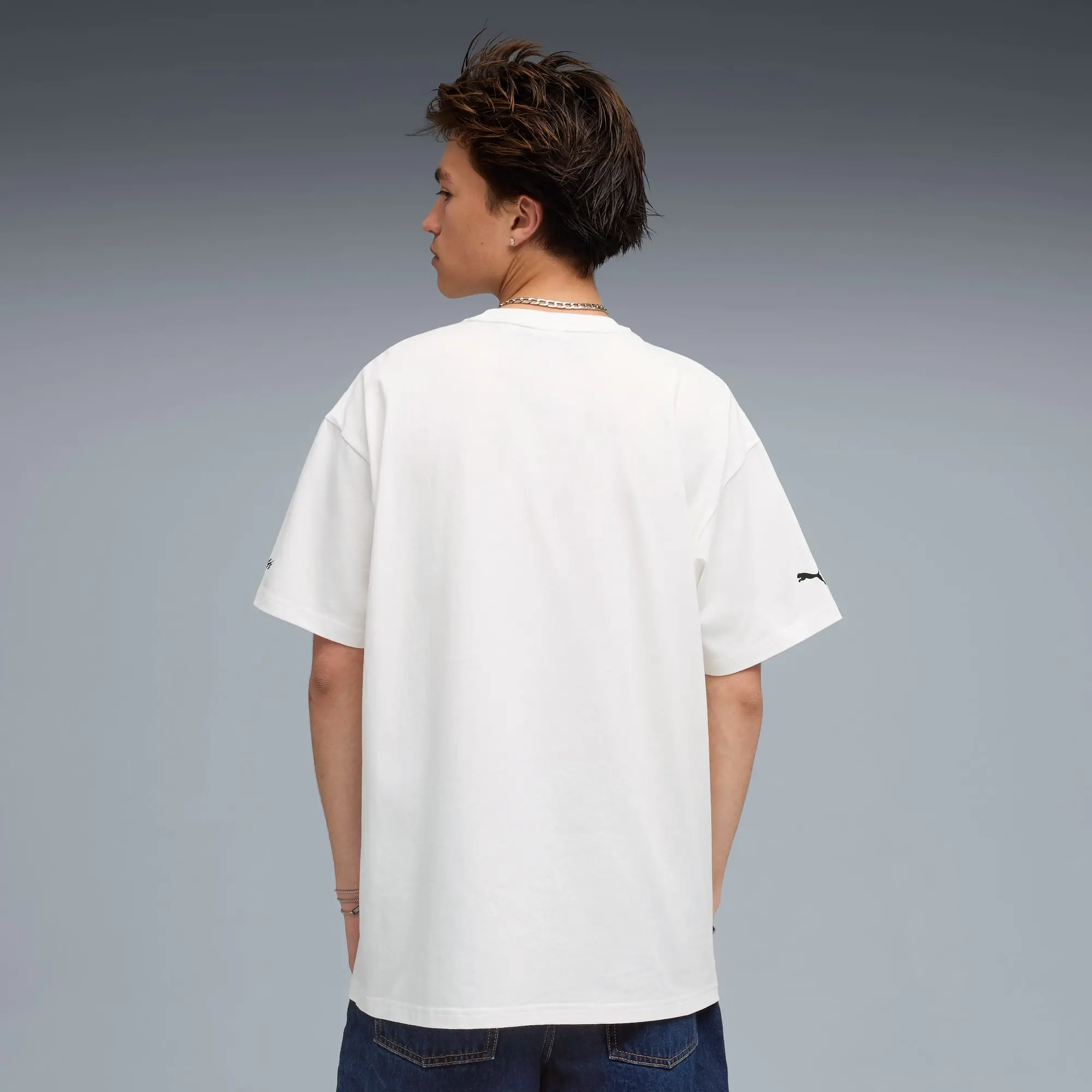A$Ap Rocky x PUMA Flacko Smile T-Shirt Men, White, size Large