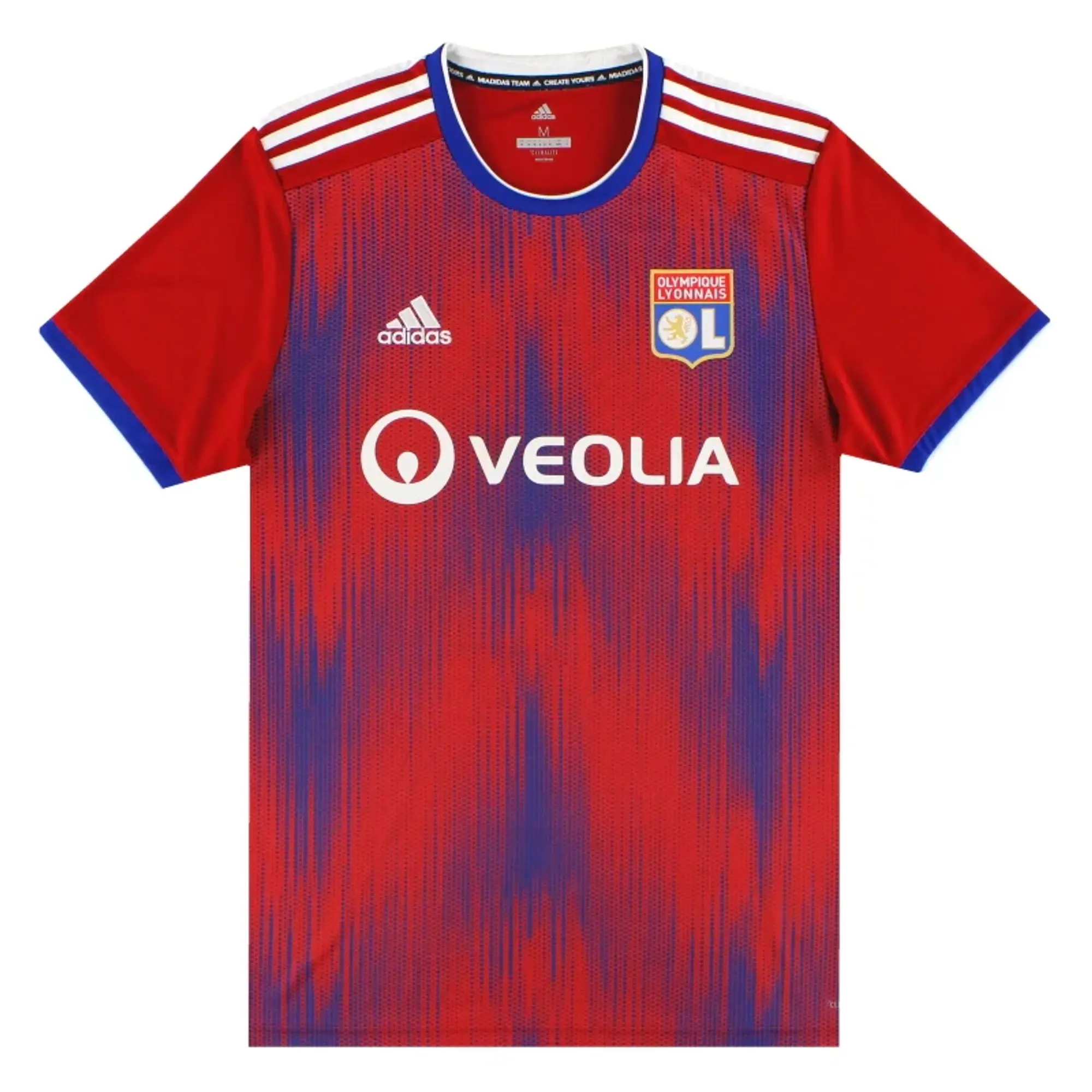 2019-20 Lyon adidas Third Shirt M - Lyon / Excellent / Medium
