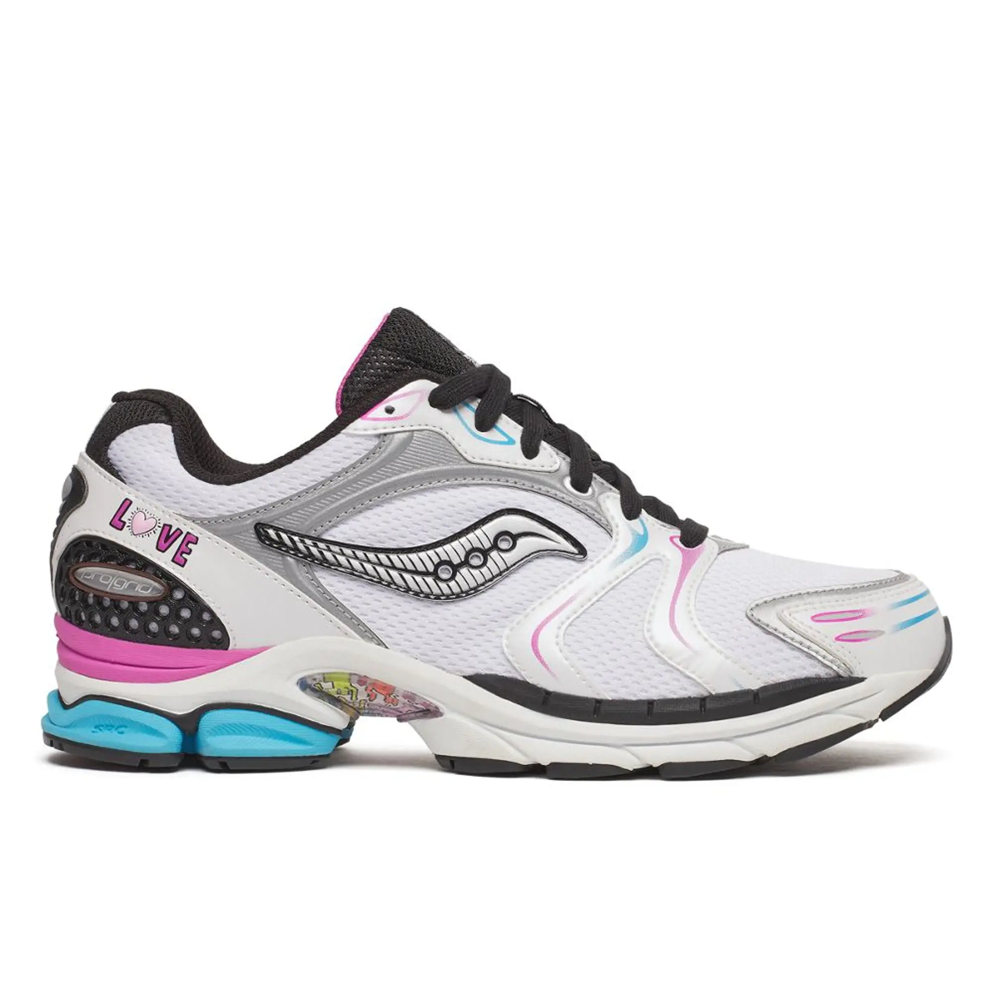 Keith Haring X Saucony ProGrid Triumph 4 in White