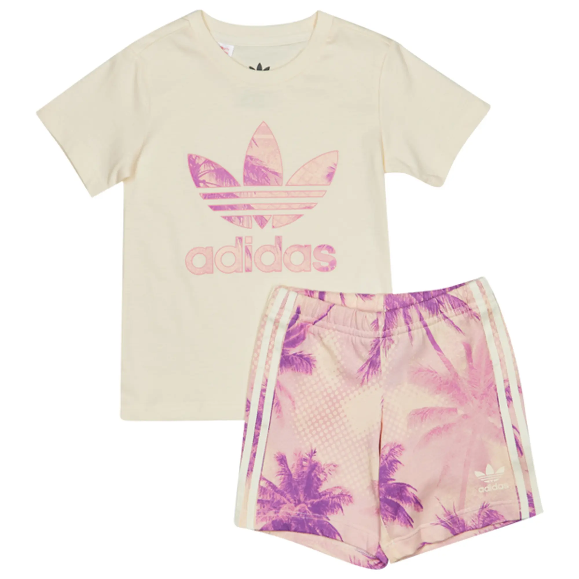 Adidas Aop Palm Unisex Tracksuits - White