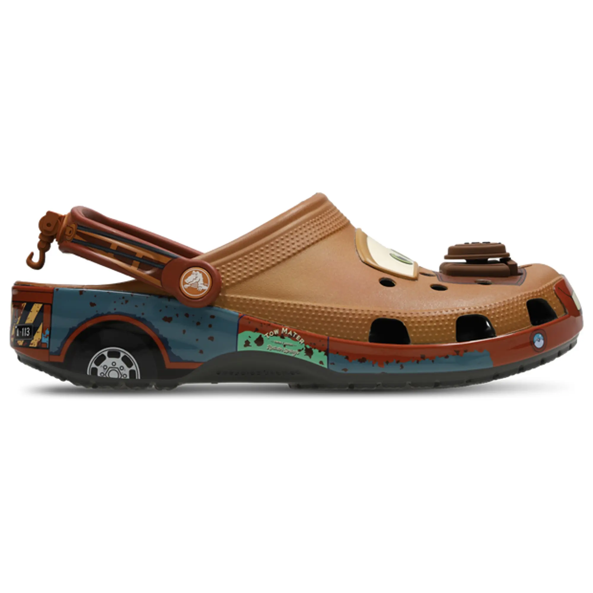 Crocs | Unisex | Classic Disney and Pixar Cars Mater | Clogs | Slate Grey | W4/M3